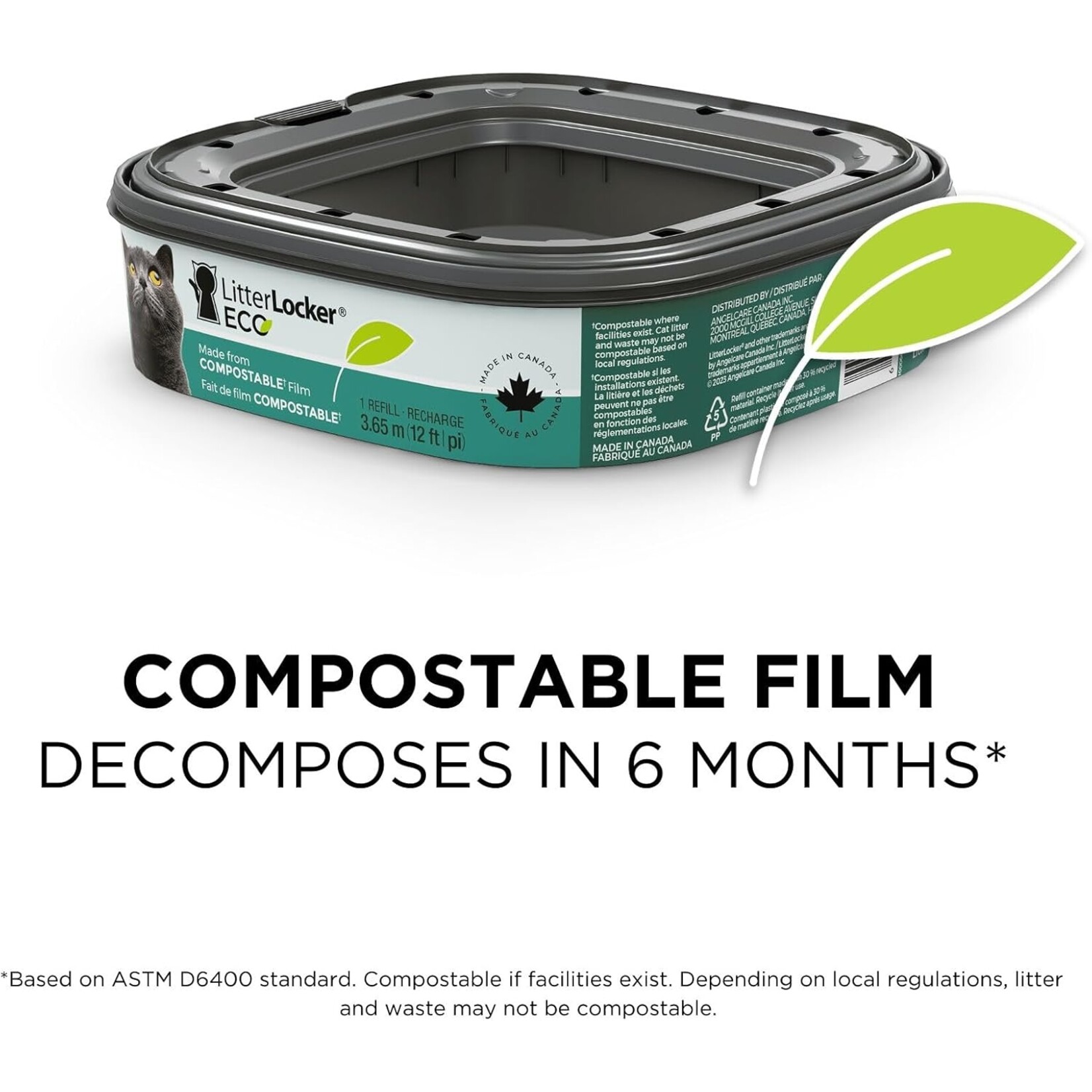 Litter Locker Eco Refill Compostable Film 1pk