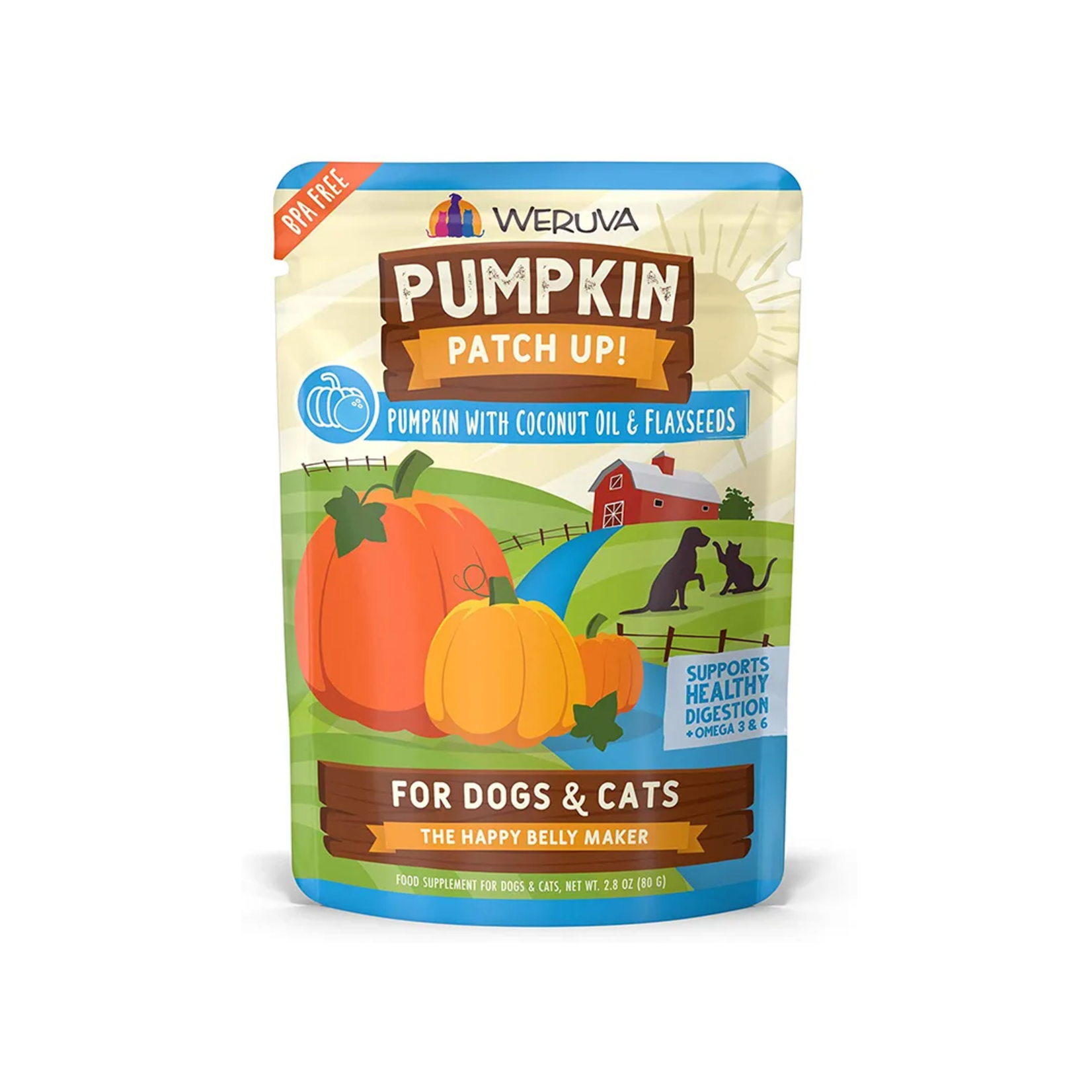 Weruva Weruva Pumpkin with coconut oil and Flaxseeds 12/ 2.8oz