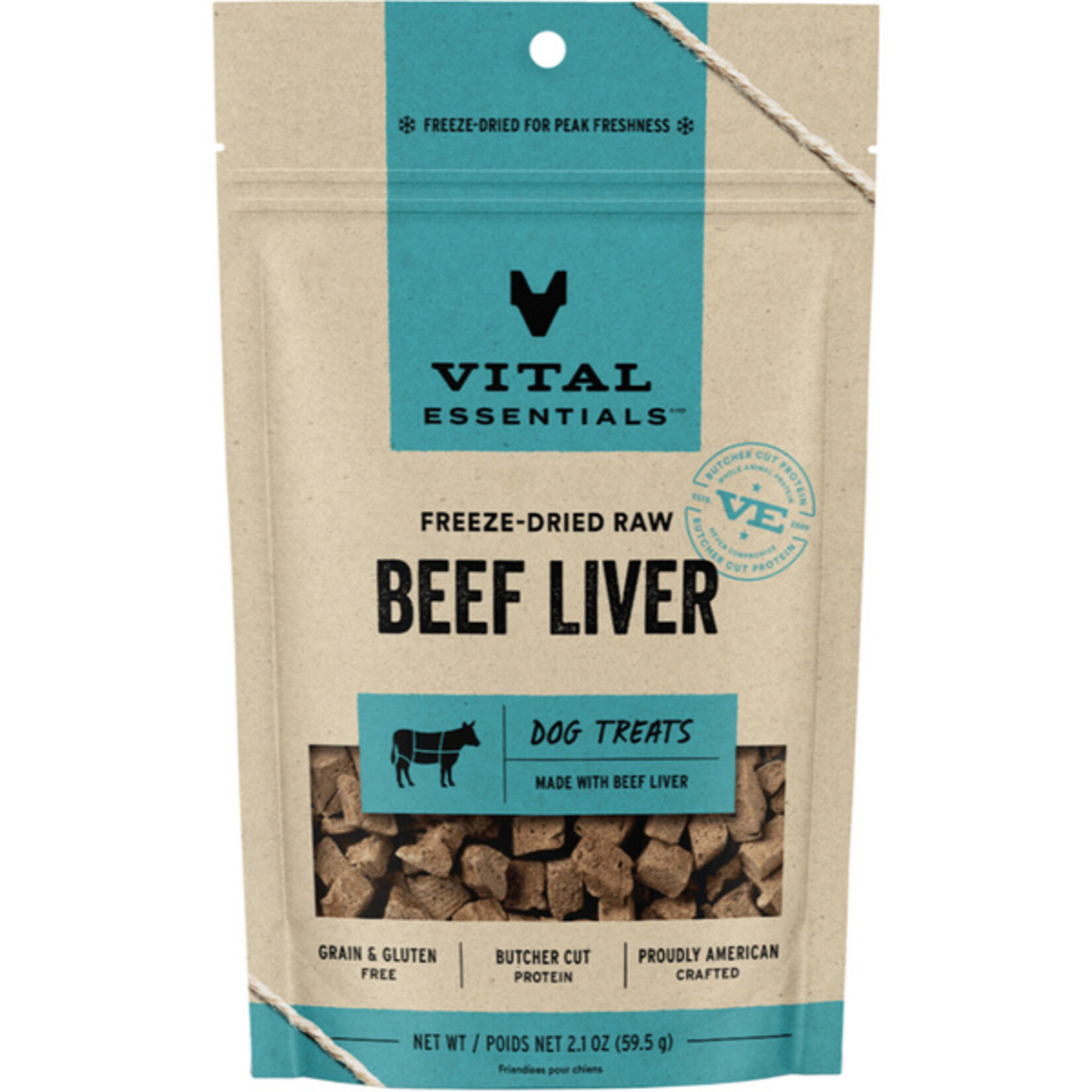 Vital Essential Vital Essentials FD Beef Liver dog treat 2.1 oz