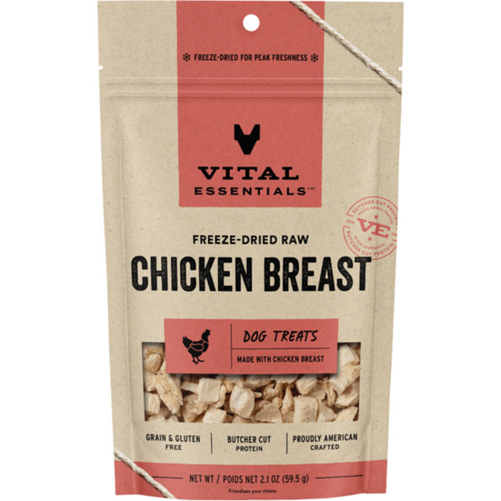 Vital Essential Vital Essentials FD Chicken Breast dog treat 2.1 oz
