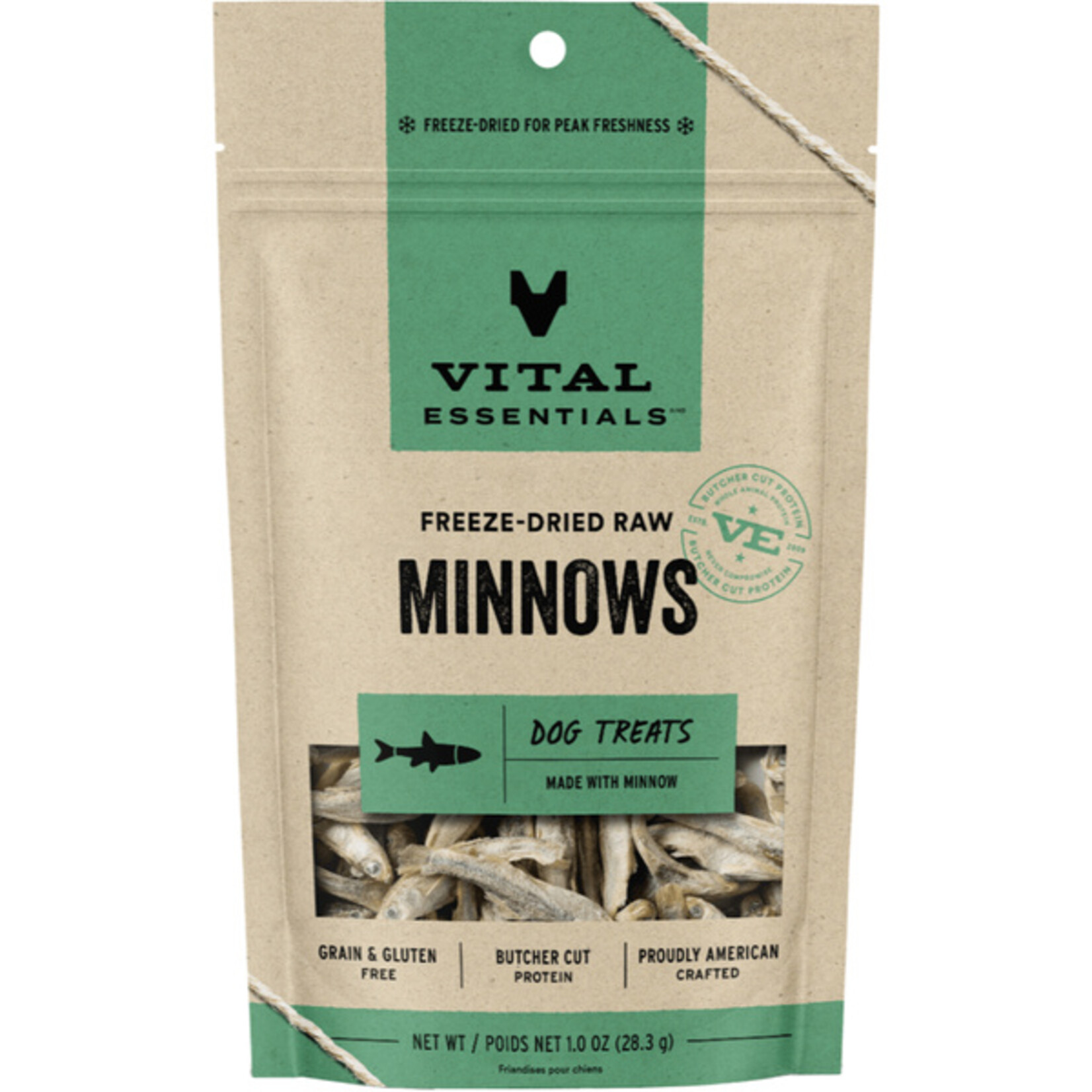 Vital Essential Vital Essentials FD Minnows dog treat 1 oz