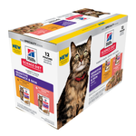 Hill's Hill's Cat Wet Food Science Diet Sensitive Stomach & Skin Variety Pack 12x2.8OZ