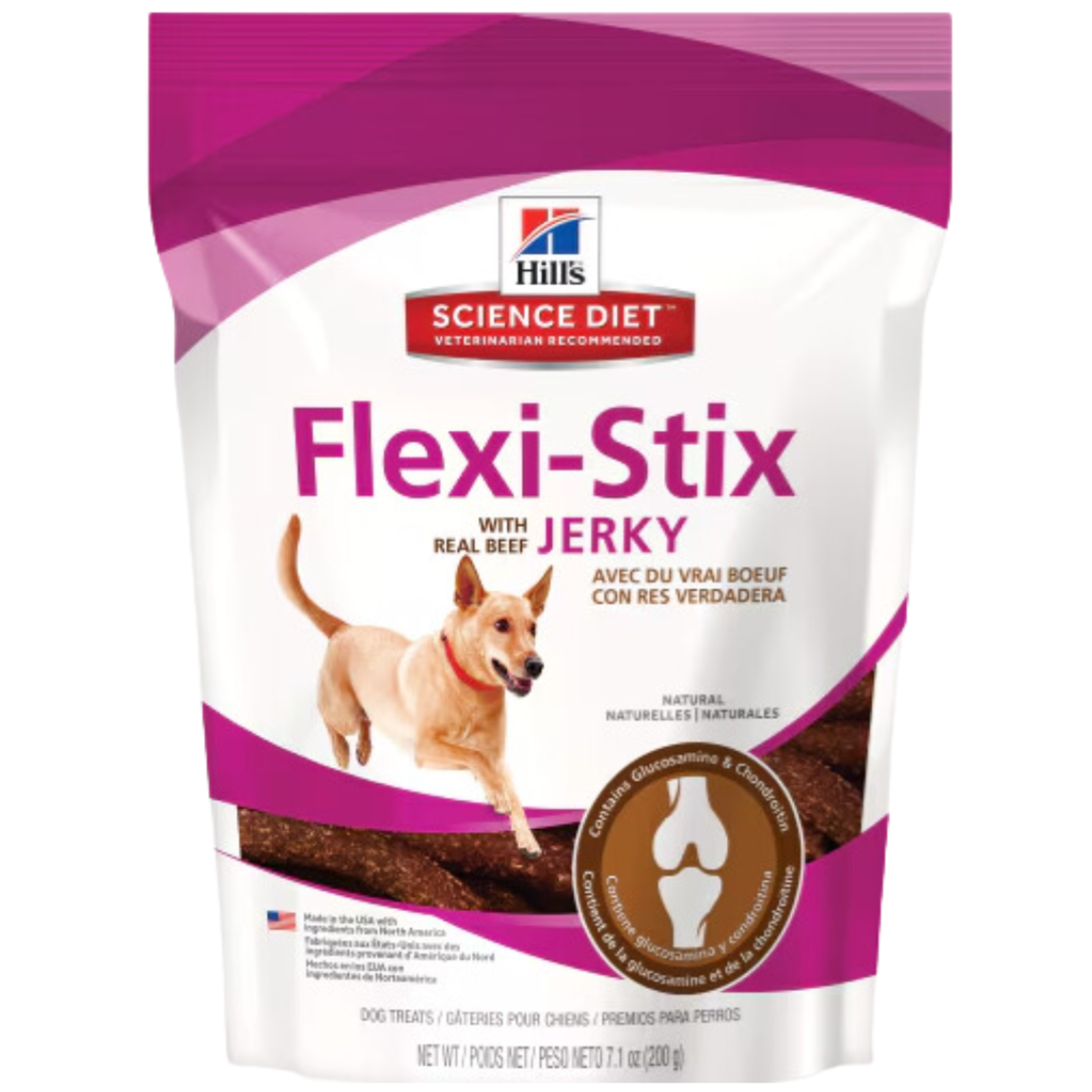 Hill's Hill's Dog Treat Natural Flexi- Stix Beef Jerky 7.1OZ