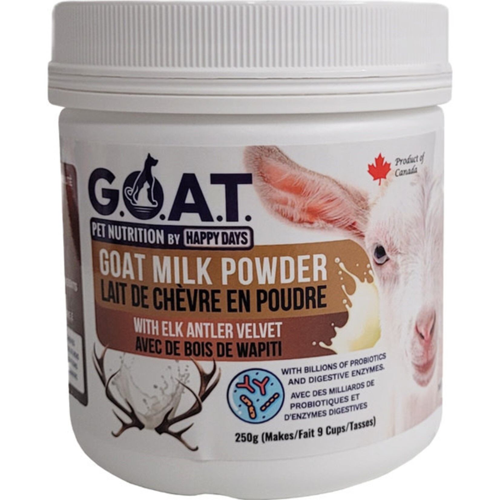 Happy Days Goat Milk Powder With Elk Antler  250g