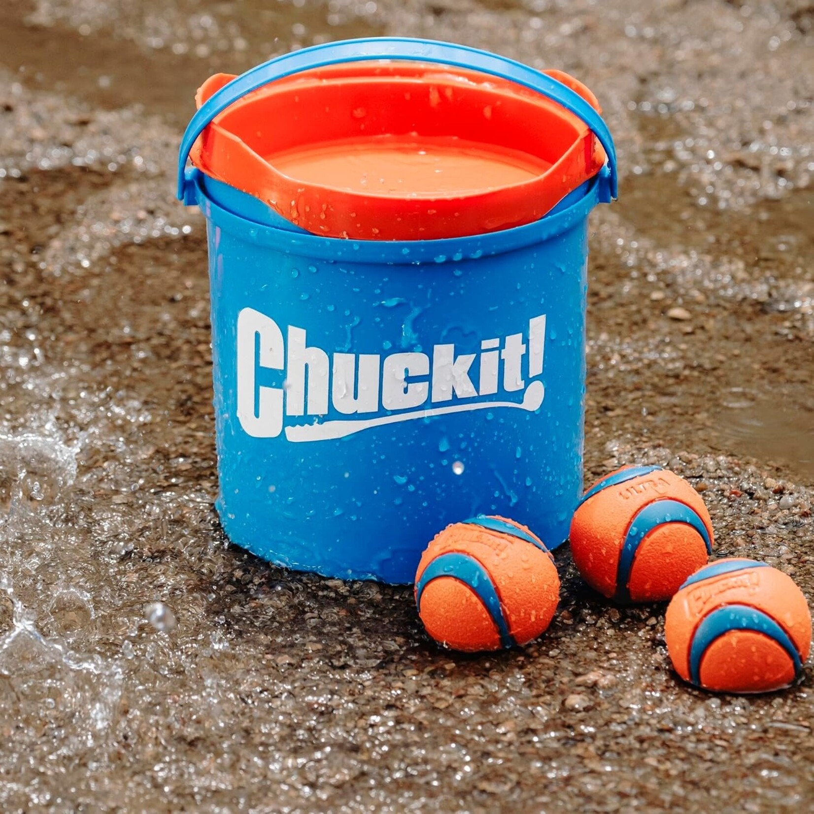 Chuck it Bucket With ultra Medium Ball  8pk