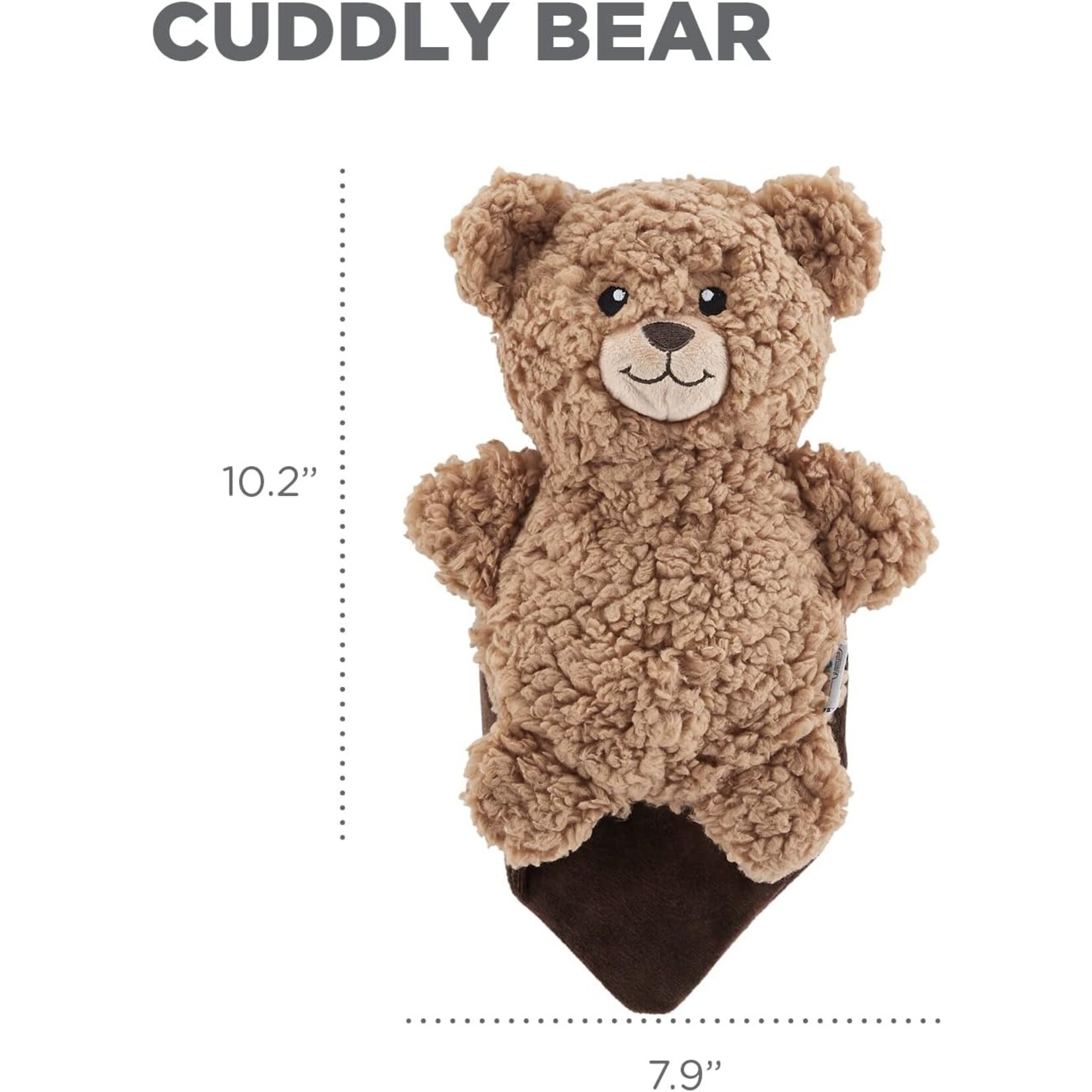 Outward Hound Blanket Buddies Cuddle Bear Brown