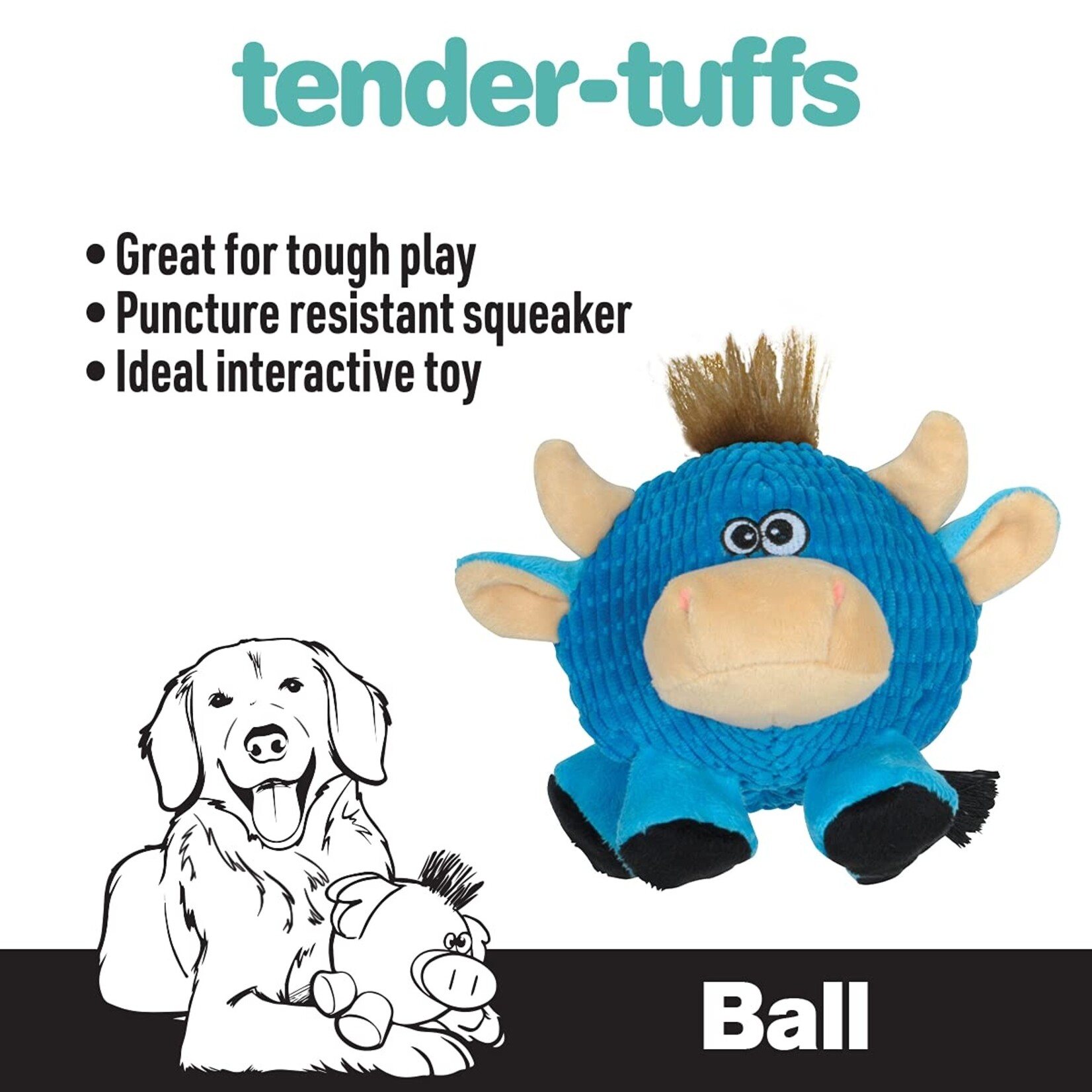 Tender tuffs  Ball Round Cow