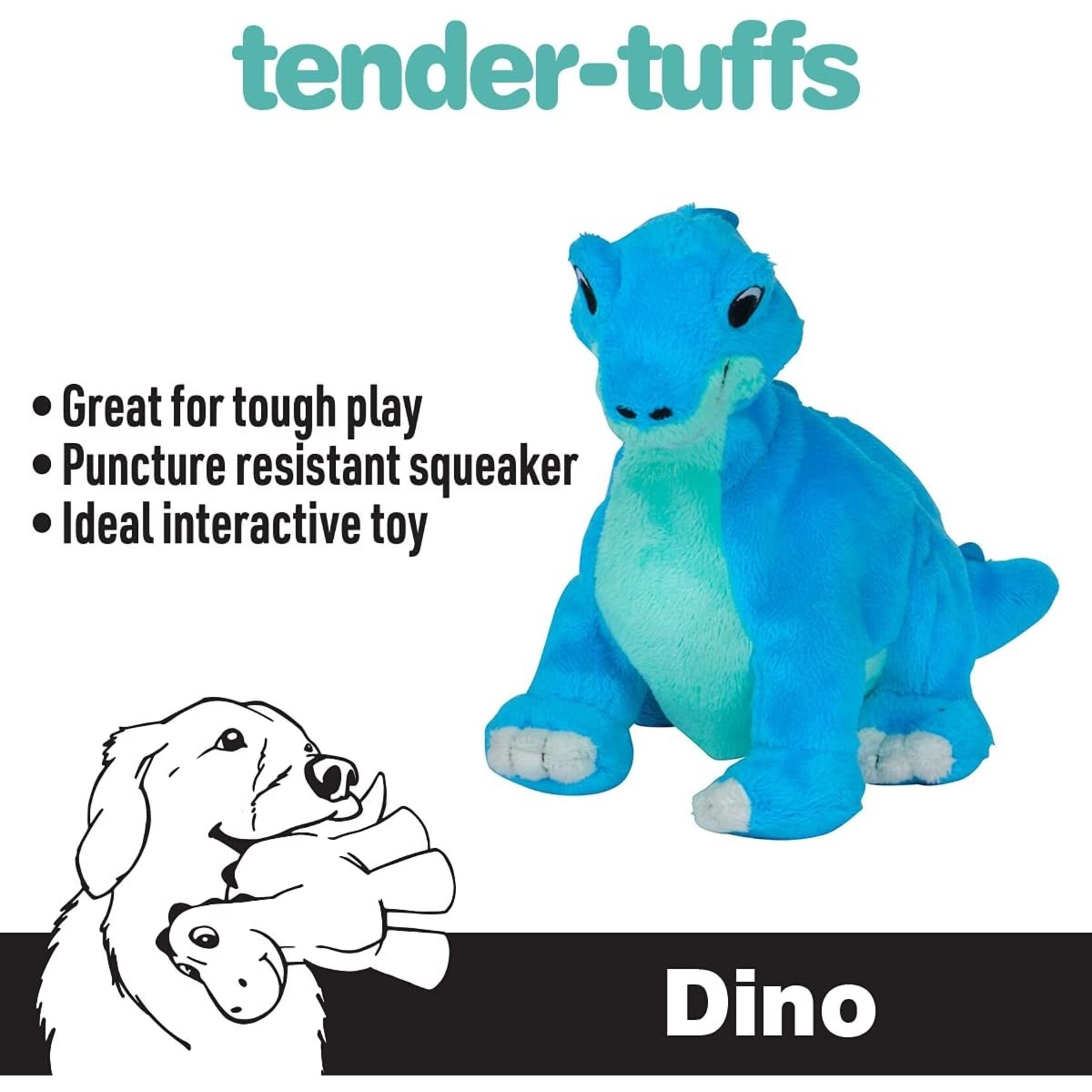 Tender tuffs  Dino Blue