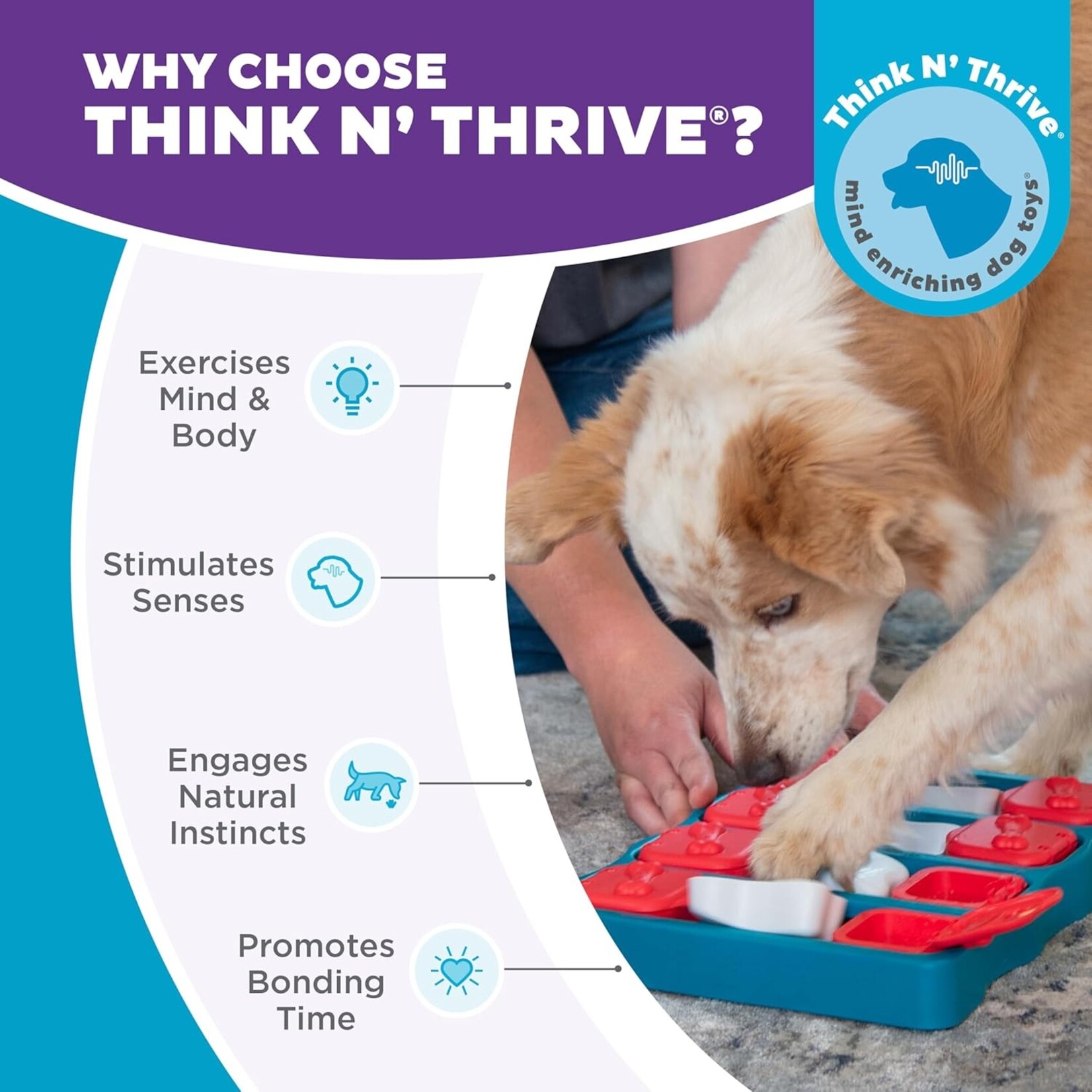 Nina Ottosson Nina Ottosson  Dog Brick Puzzle