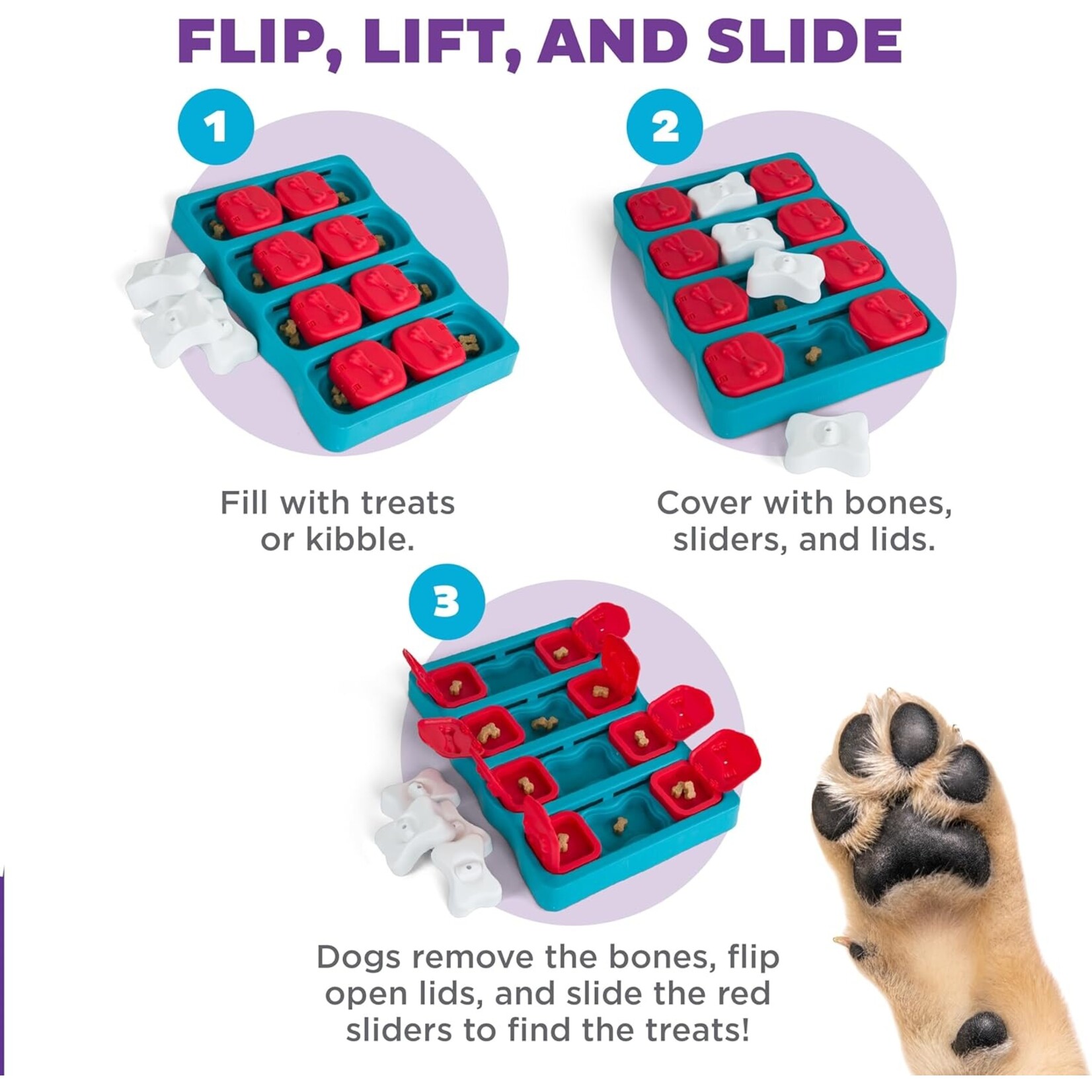 Nina Ottosson Nina Ottosson  Dog Brick Puzzle