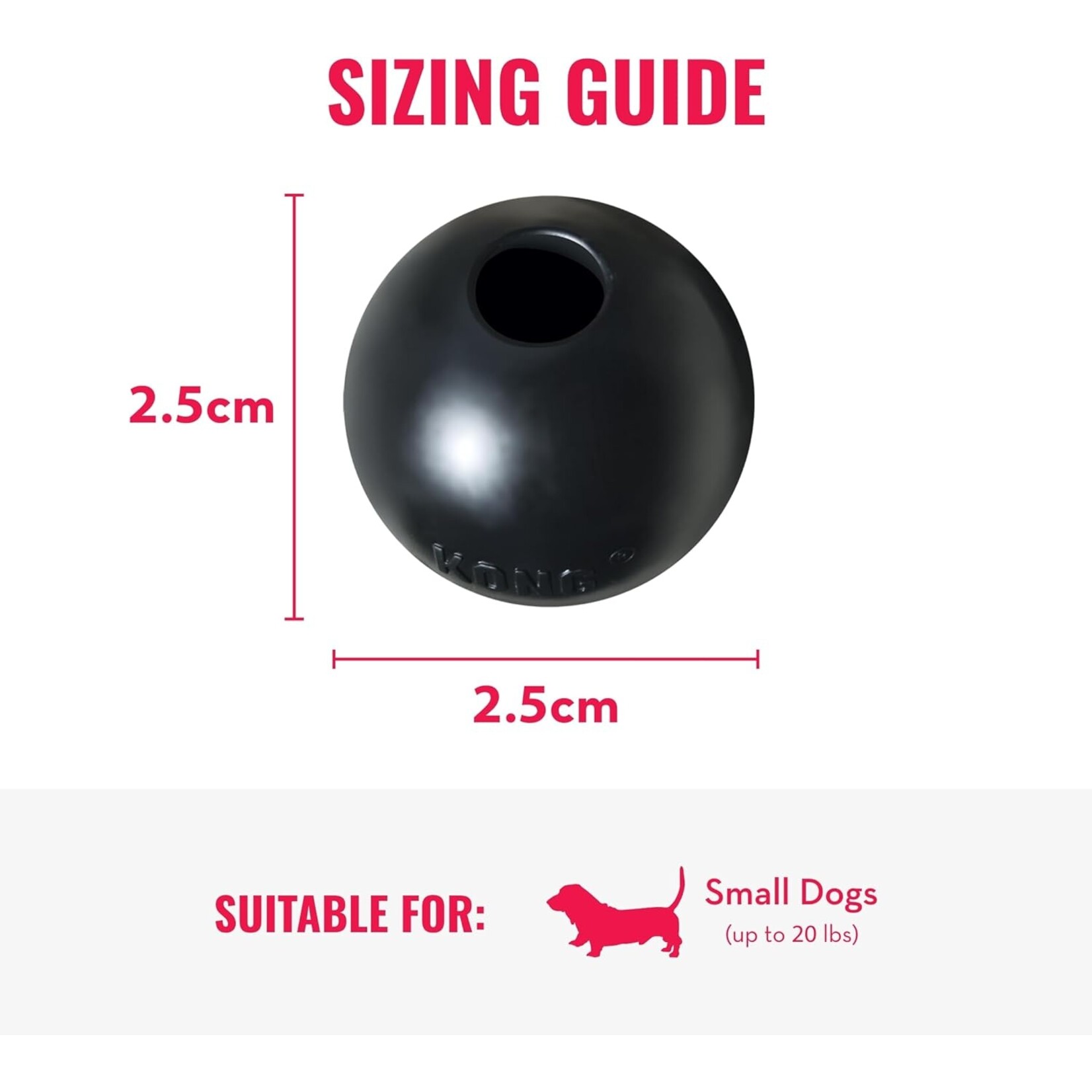 Kong Kong Extreme Ball Black