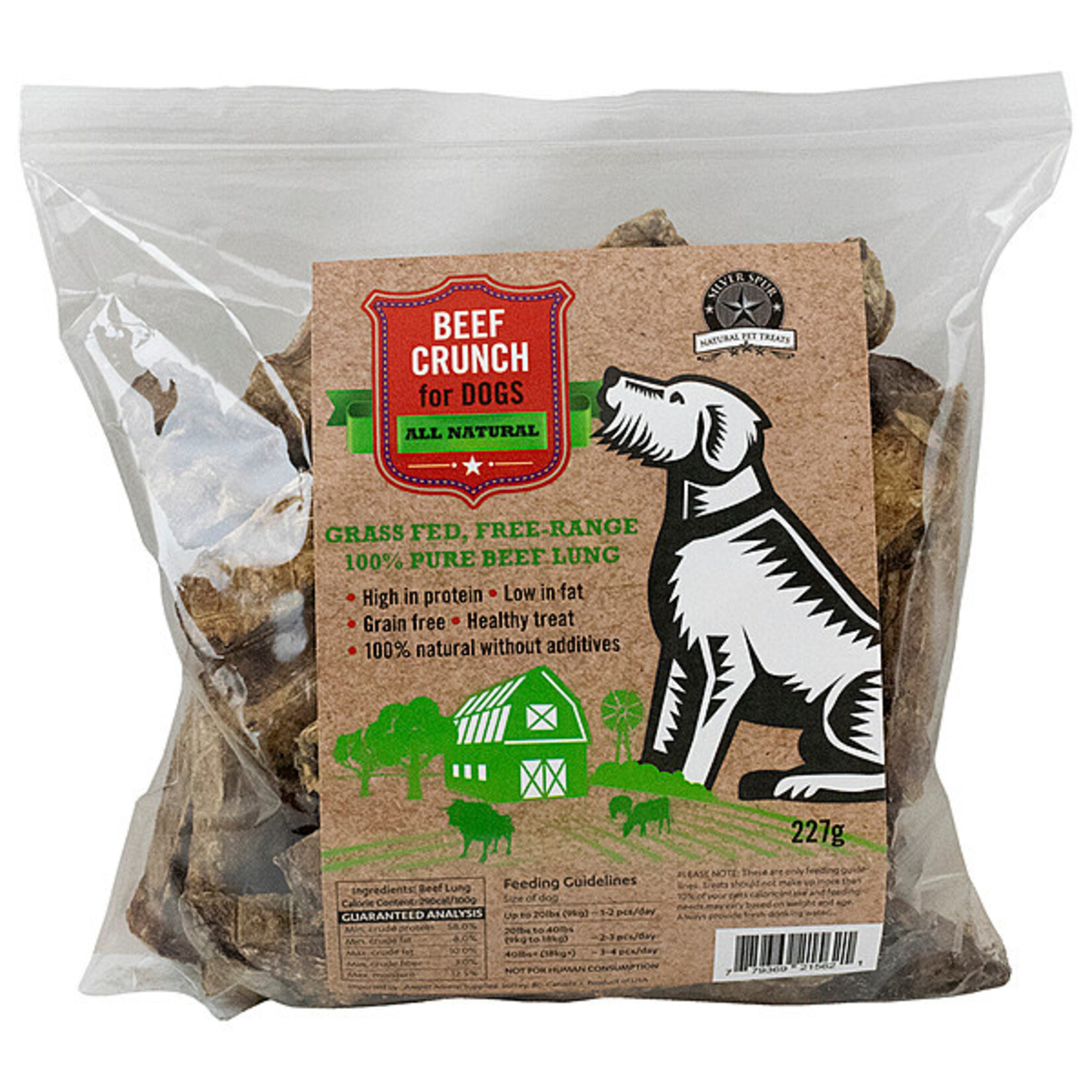 Silver Spur Beef Lung Crunch  227gm