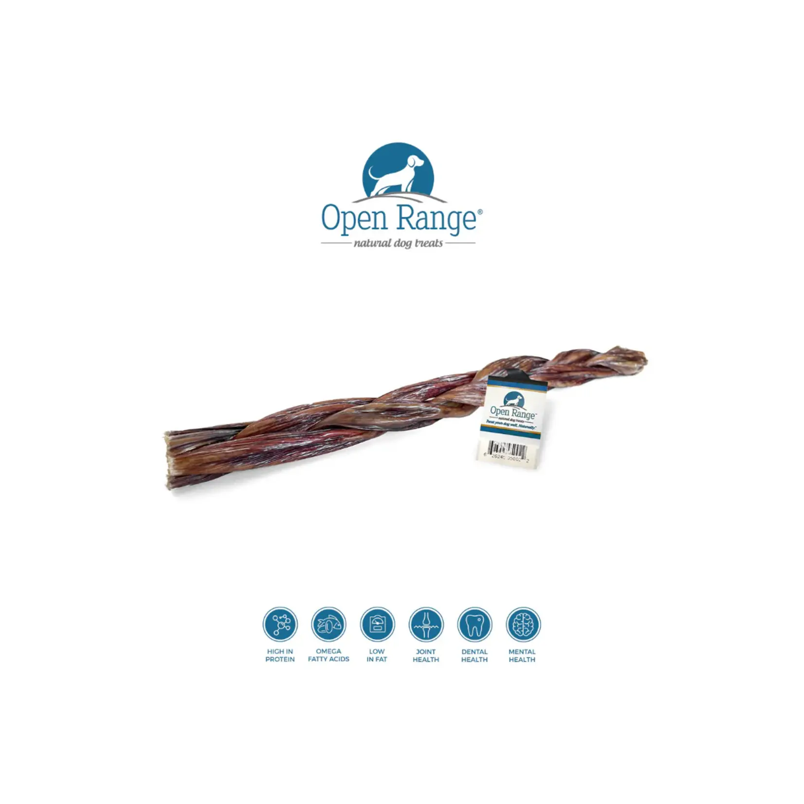 Open Range Open Range beef chomper braid 11-12 in