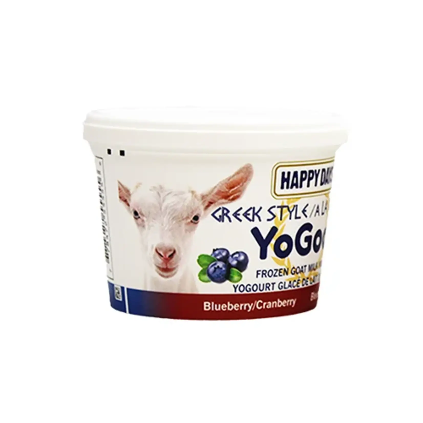 Happy Days Happy Days Frozen Yogoat Cranberry & Blueberry  4x110ML