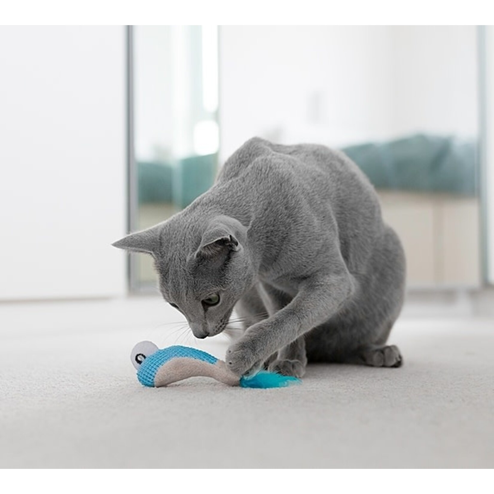Pet stages Dental Shrimpies Cat Toy Crinkle & Catnip 2pk