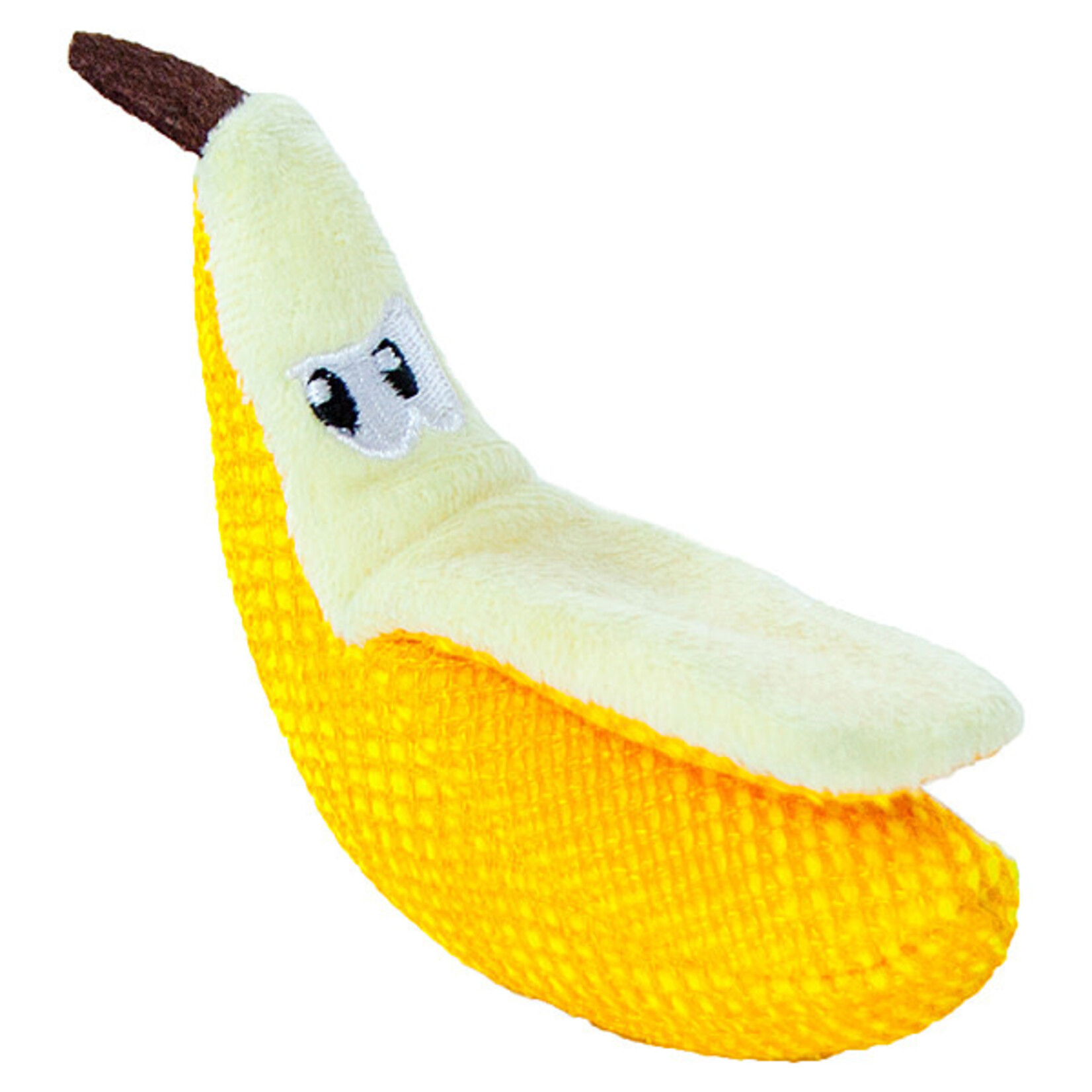 Pet stages Dental Banana Cat Toy Crinkle & Catnip