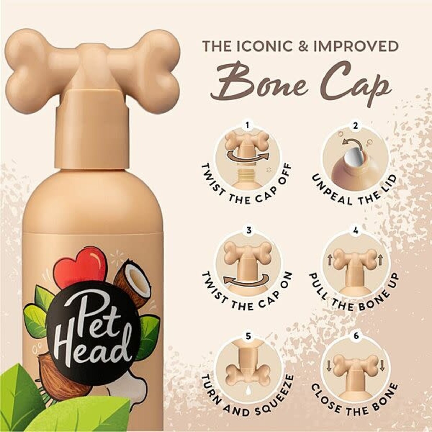 Pet Head Pet Head Sensitive Soul Shampoo Coconut & Marula Oil 475ML
