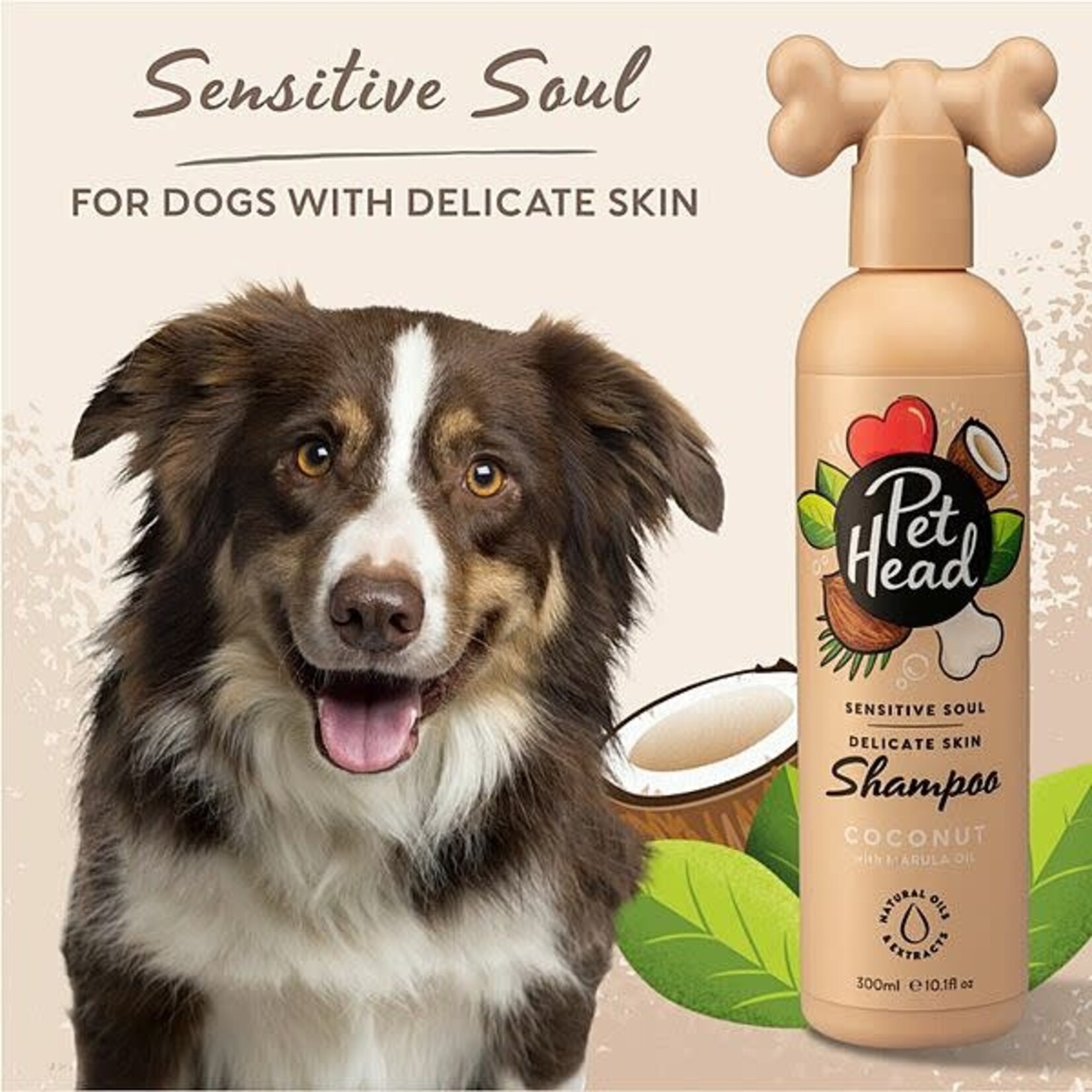 Pet Head Pet Head Sensitive Soul Shampoo Coconut & Marula Oil 475ML