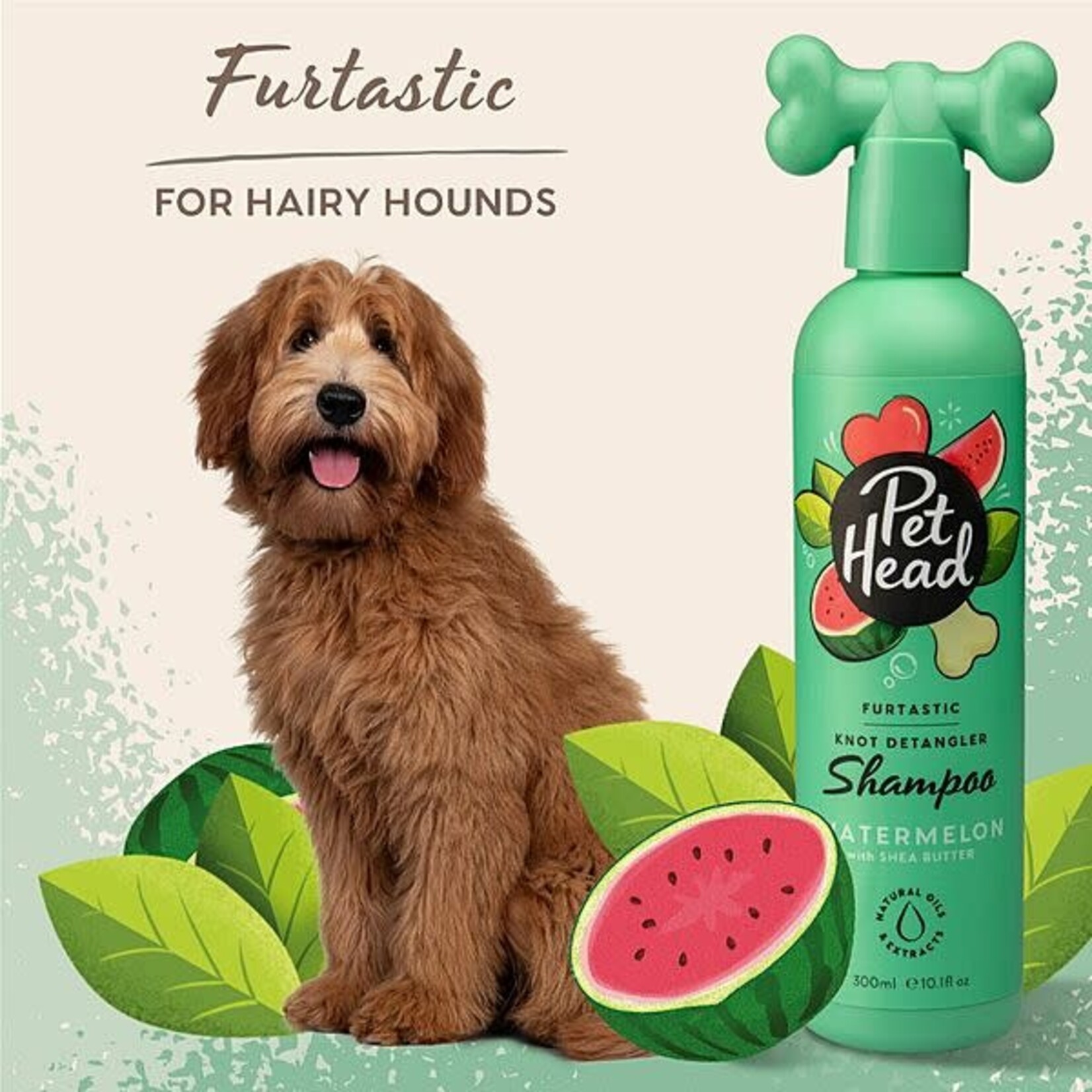 Pet Head Pet Head Furtastic Shampoo Watermelon & shea Butter 475ML