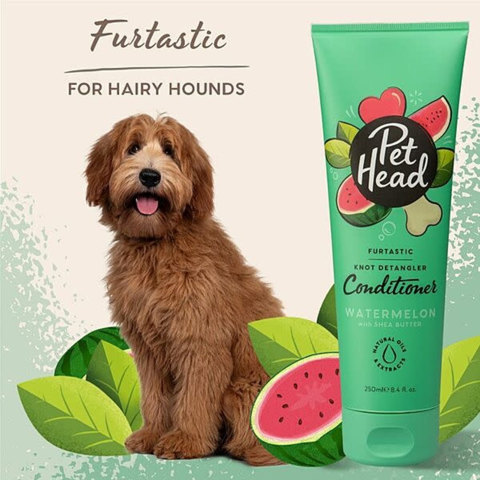 Pet Head Pet Head Furtastic Conditioner Watermelon & shea Butter 250ML