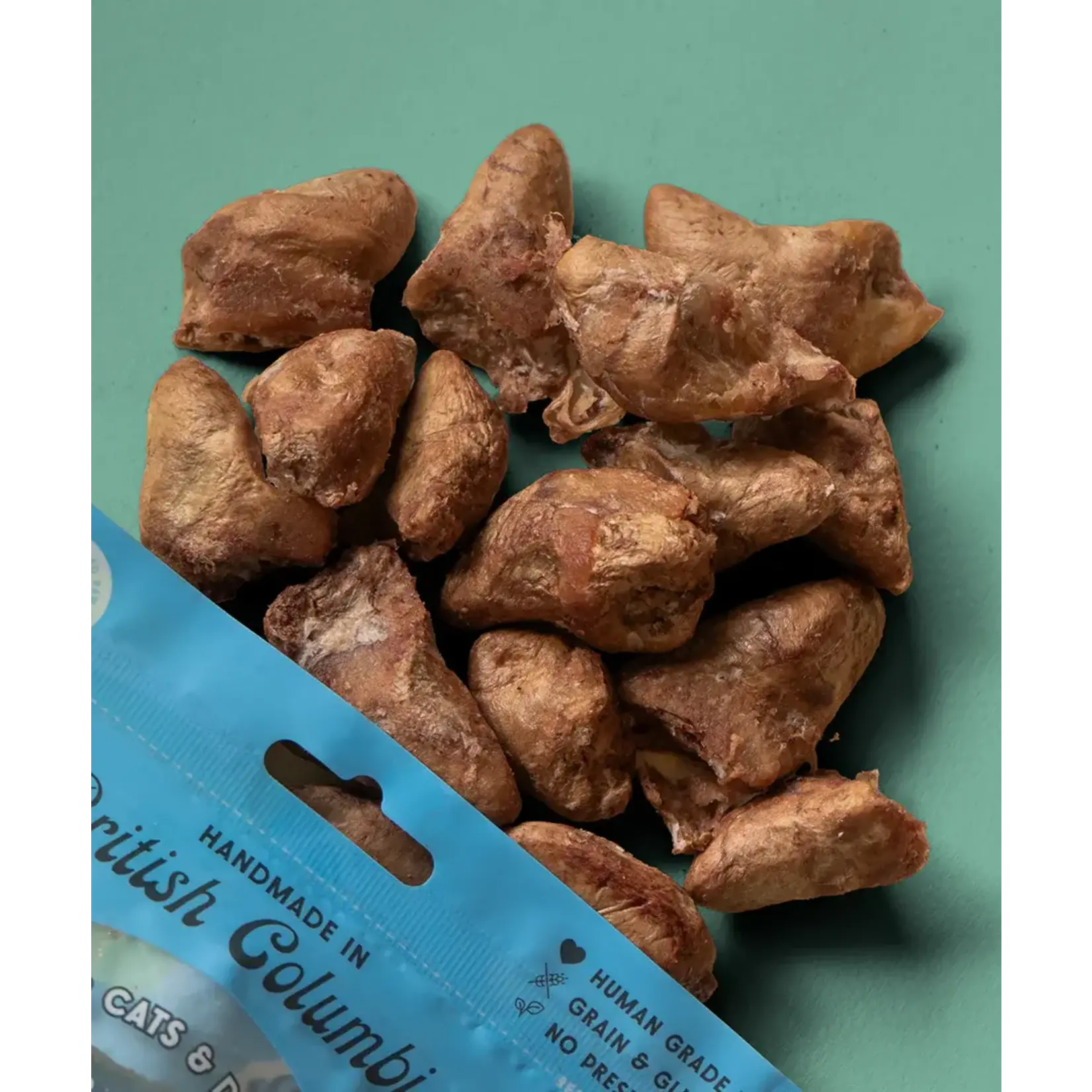 Wild Vibes Wild Vibes Chicken Heart & Bone Broth Treat For Cats & Dogs 68gm