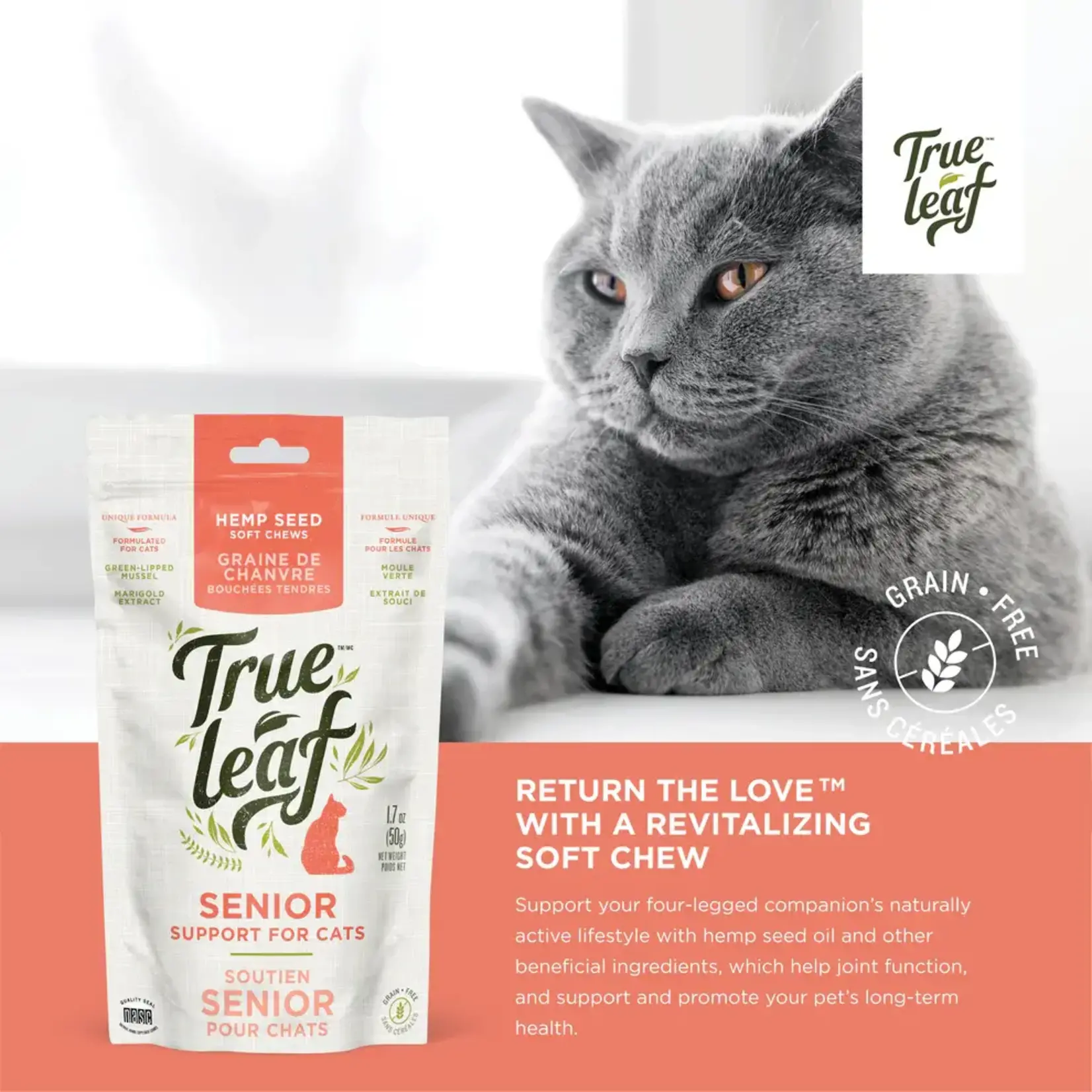True Leaf True Leaf Senior Support Cat Treat 50g