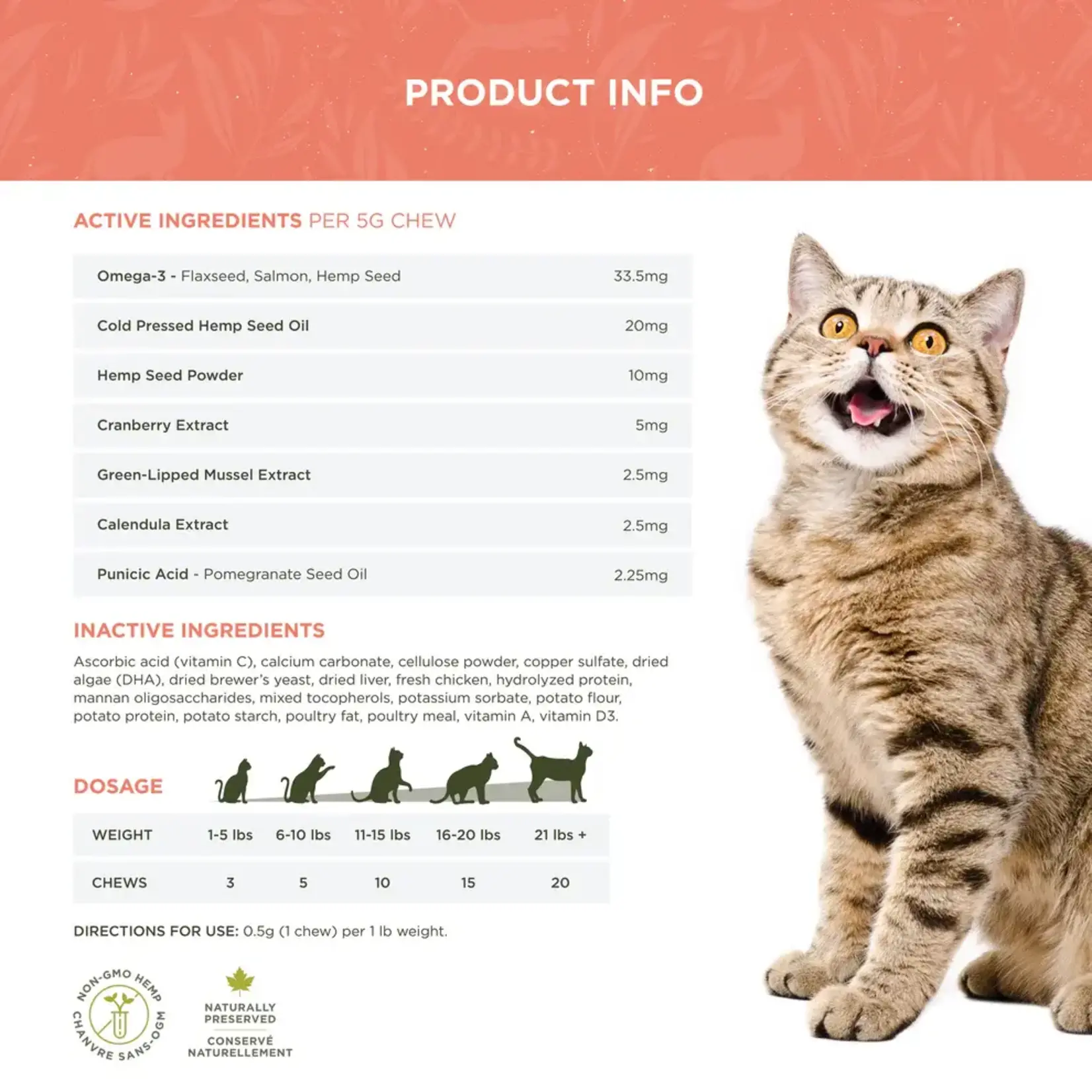 True Leaf True Leaf Senior Support Cat Treat 50g