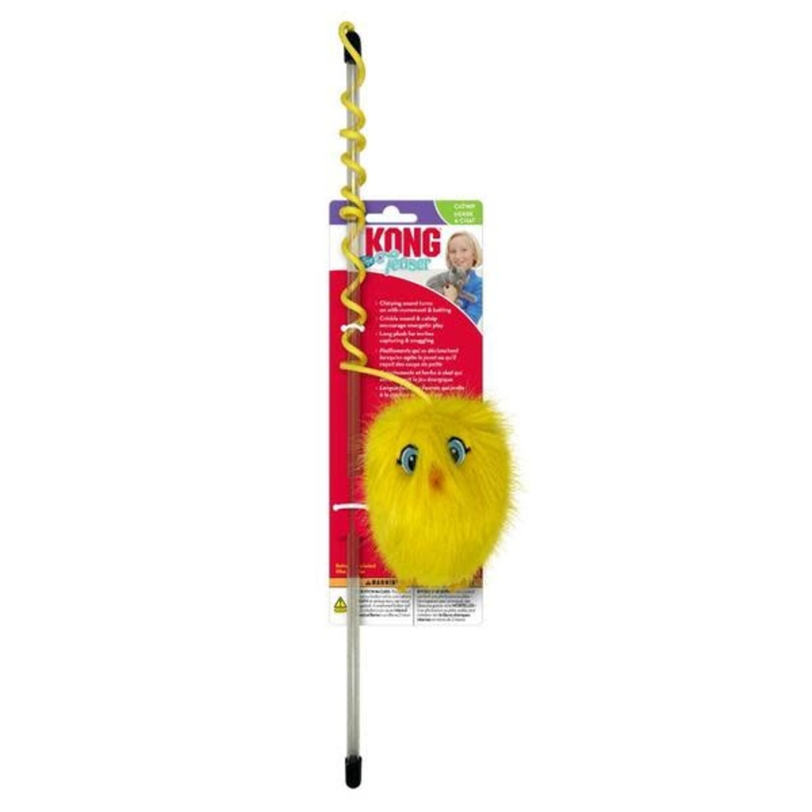 Kong Kong Teaser Chick With catnip