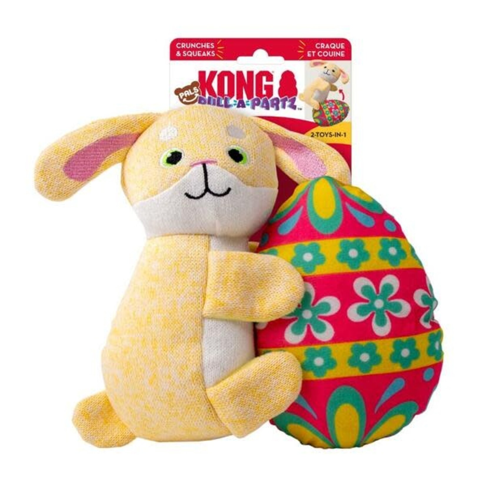 Kong Kong Pull -A- Partz Bunny