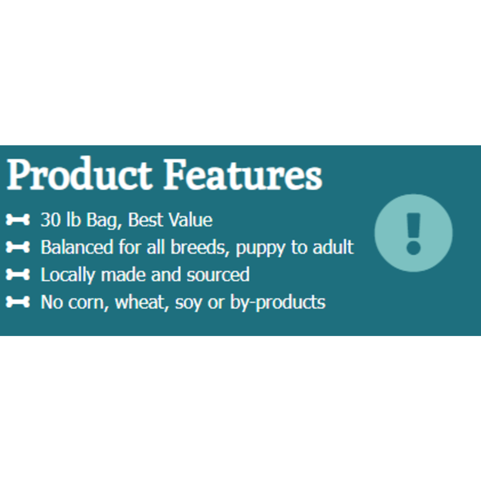 Canadian Naturals Canadian Naturals Dog Food Chicken & Brown Rice