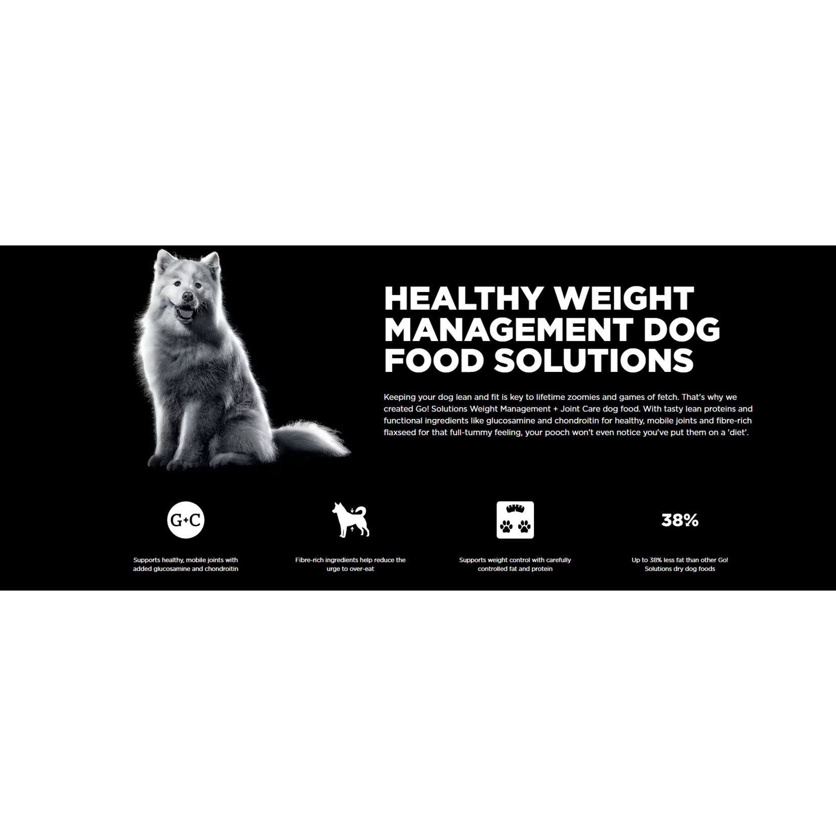 go! solutions Go! dog weight management and joint care grain free chicken recipe