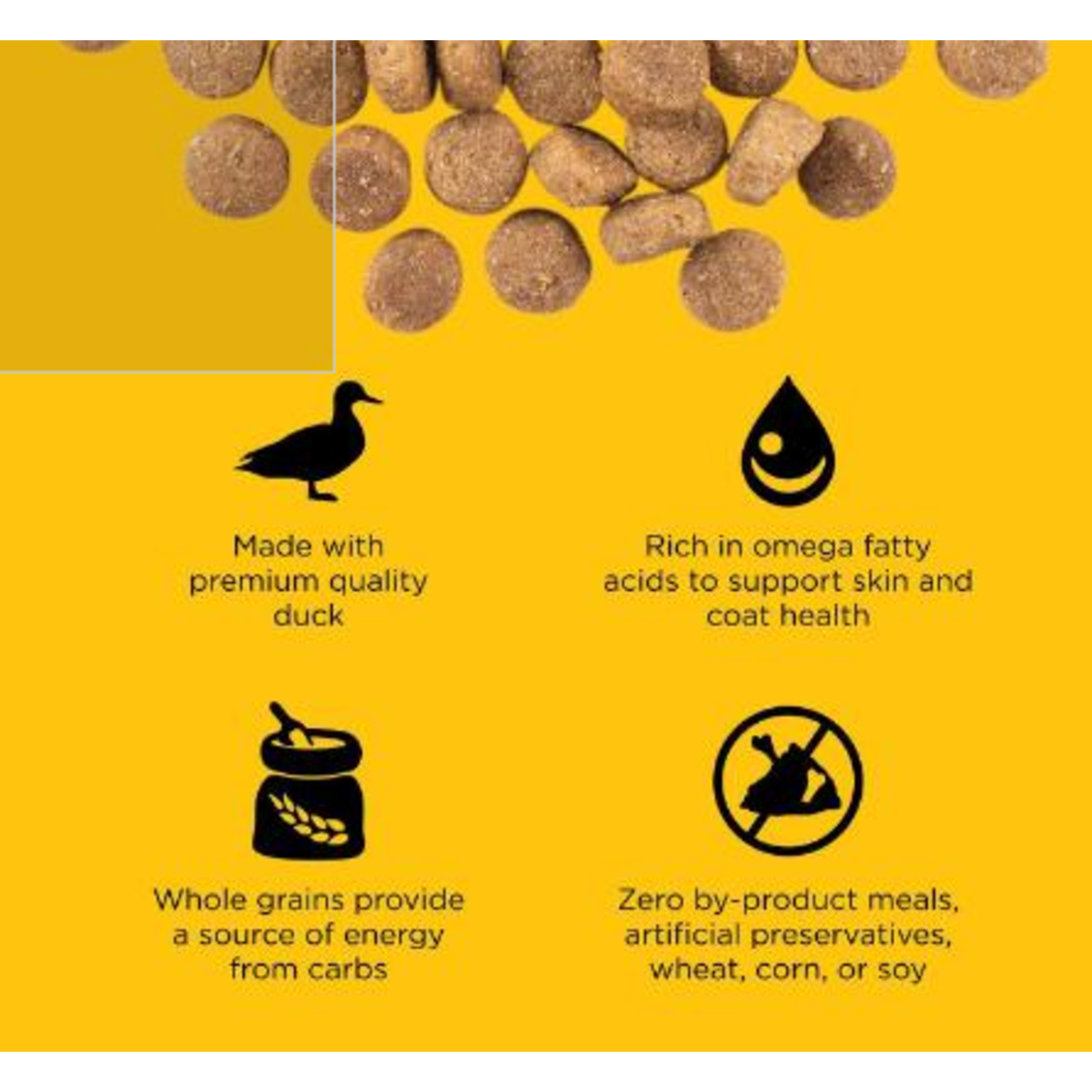 go! solutions Go! Dog  skin and coat care duck recipe with grains