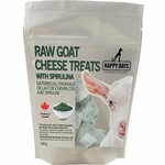 Frozen Raw Goat Cheese Dog Treat Spirulina 100g