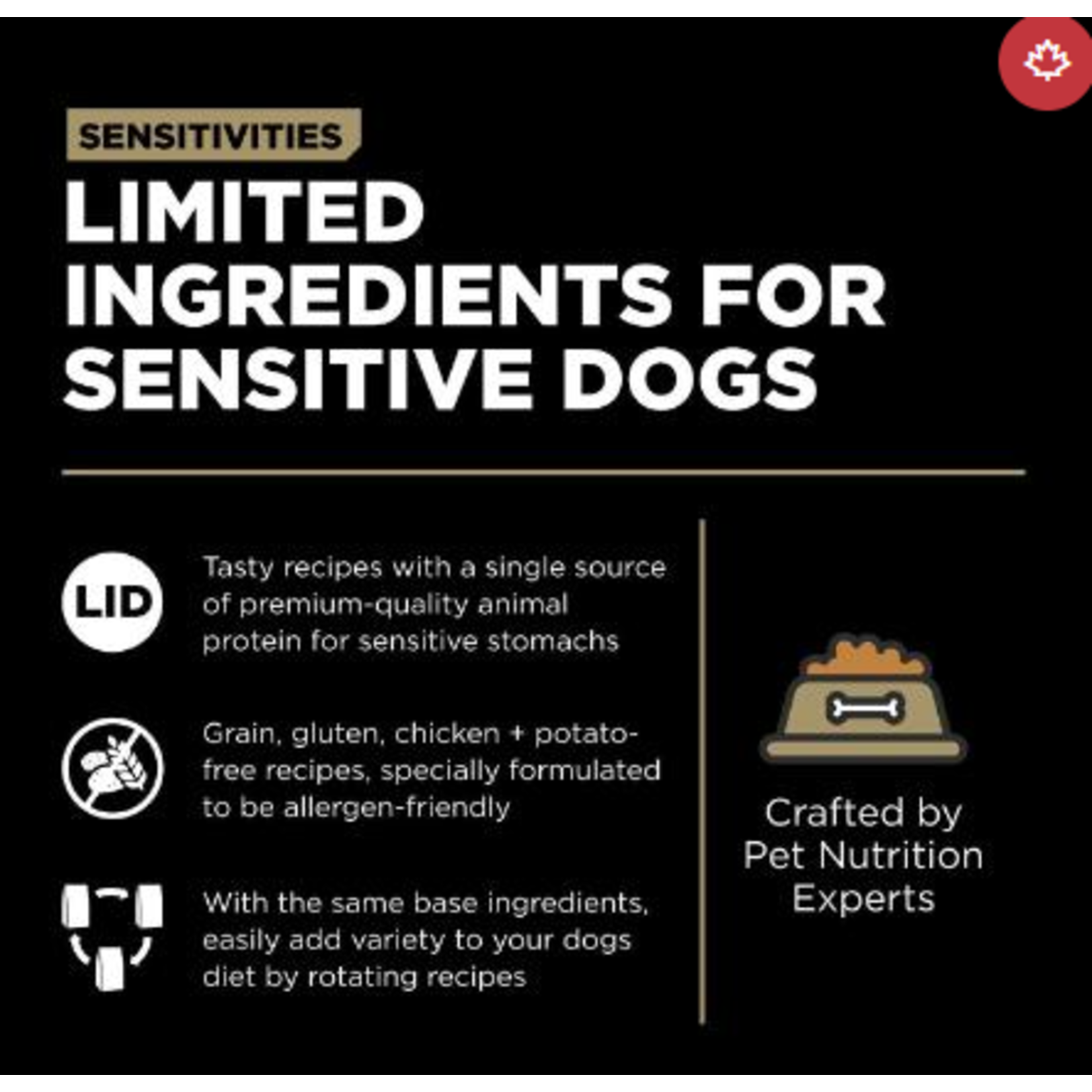 go! solutions Go! Dog Sensitivities LID GF Duck