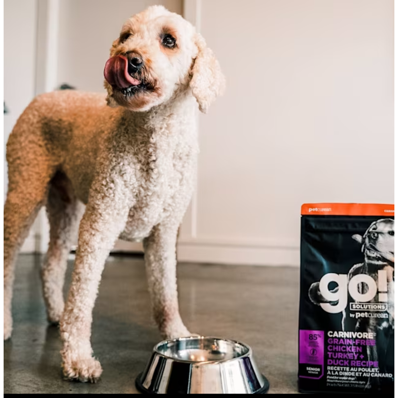 go! solutions Go! Dog Senior GF Chicken + Turkey + Duck