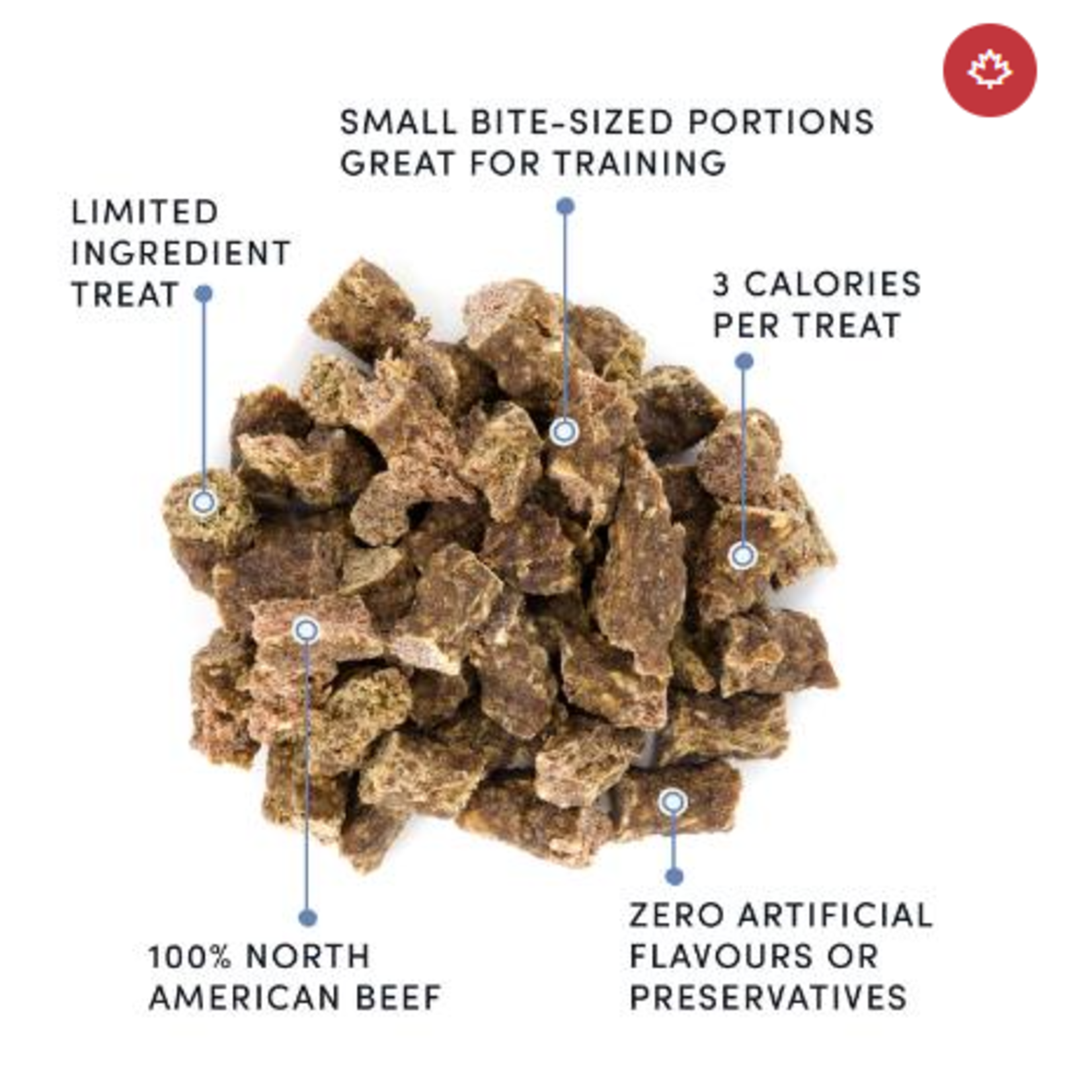 Crumps' Naturals Crump's Naturals dog Mini Trainers Semi Moist Beef 132g