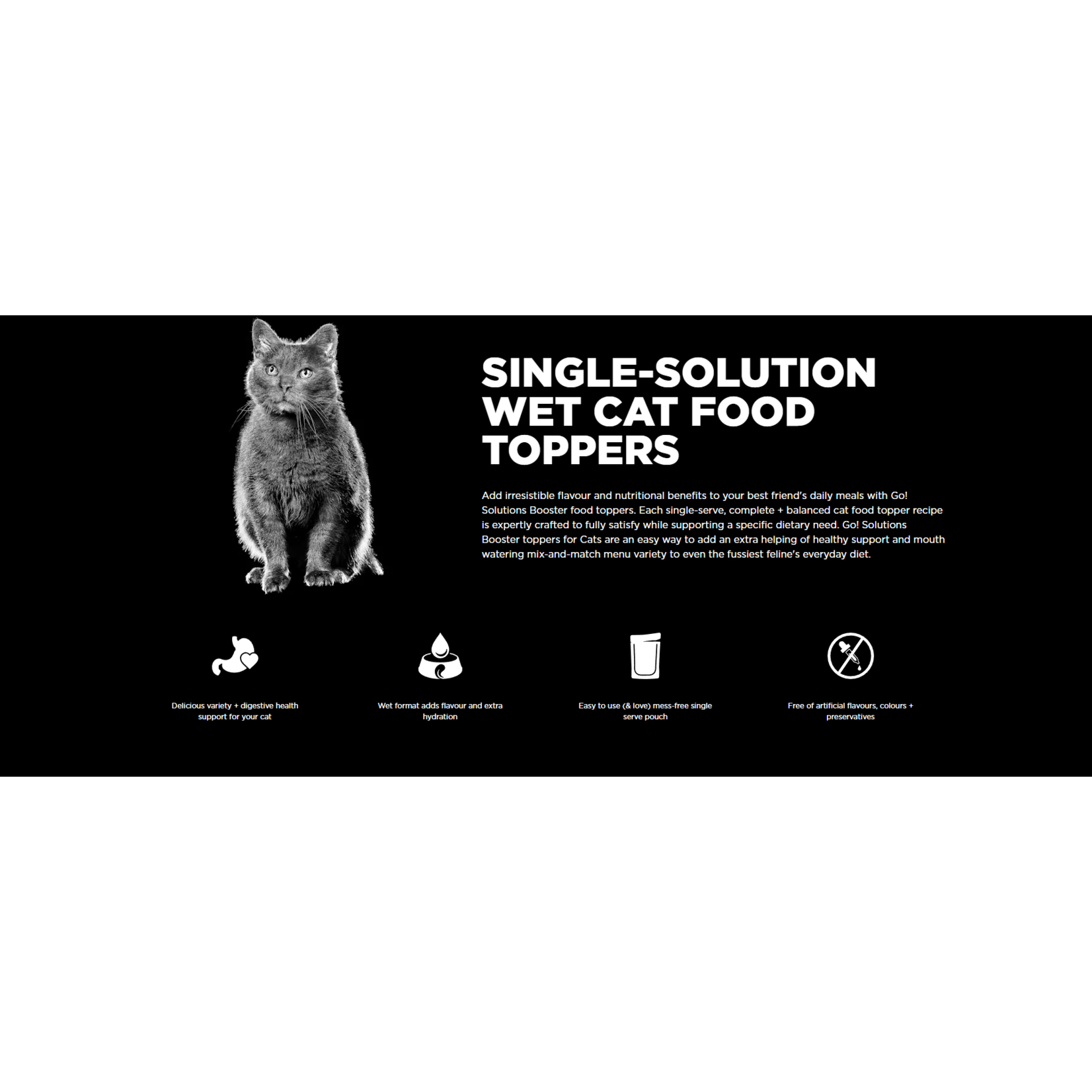 go! solutions Go! Cat Booster Digestive Tuna + Salmon Pate  2.5oz