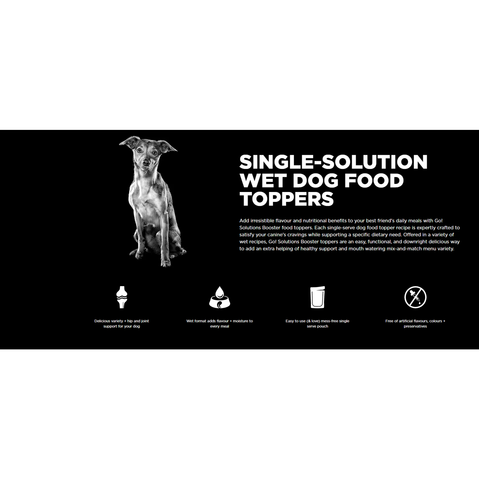 go! solutions Go! Booster Joint Care Chicken  + Salmon + Duck Pate  2.8oz