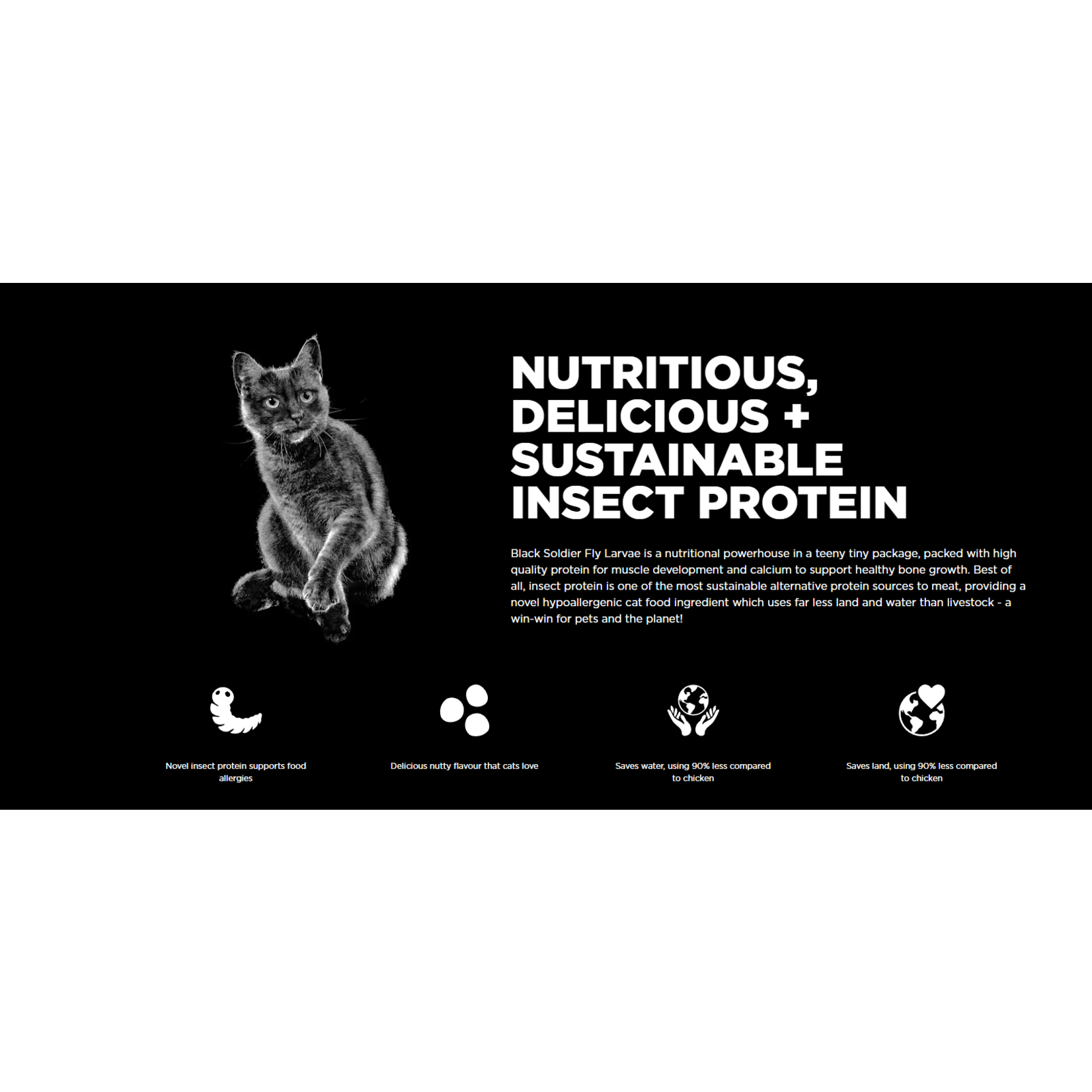 go! solutions Go! Cat Sensitivities LID grain free Insect recipe