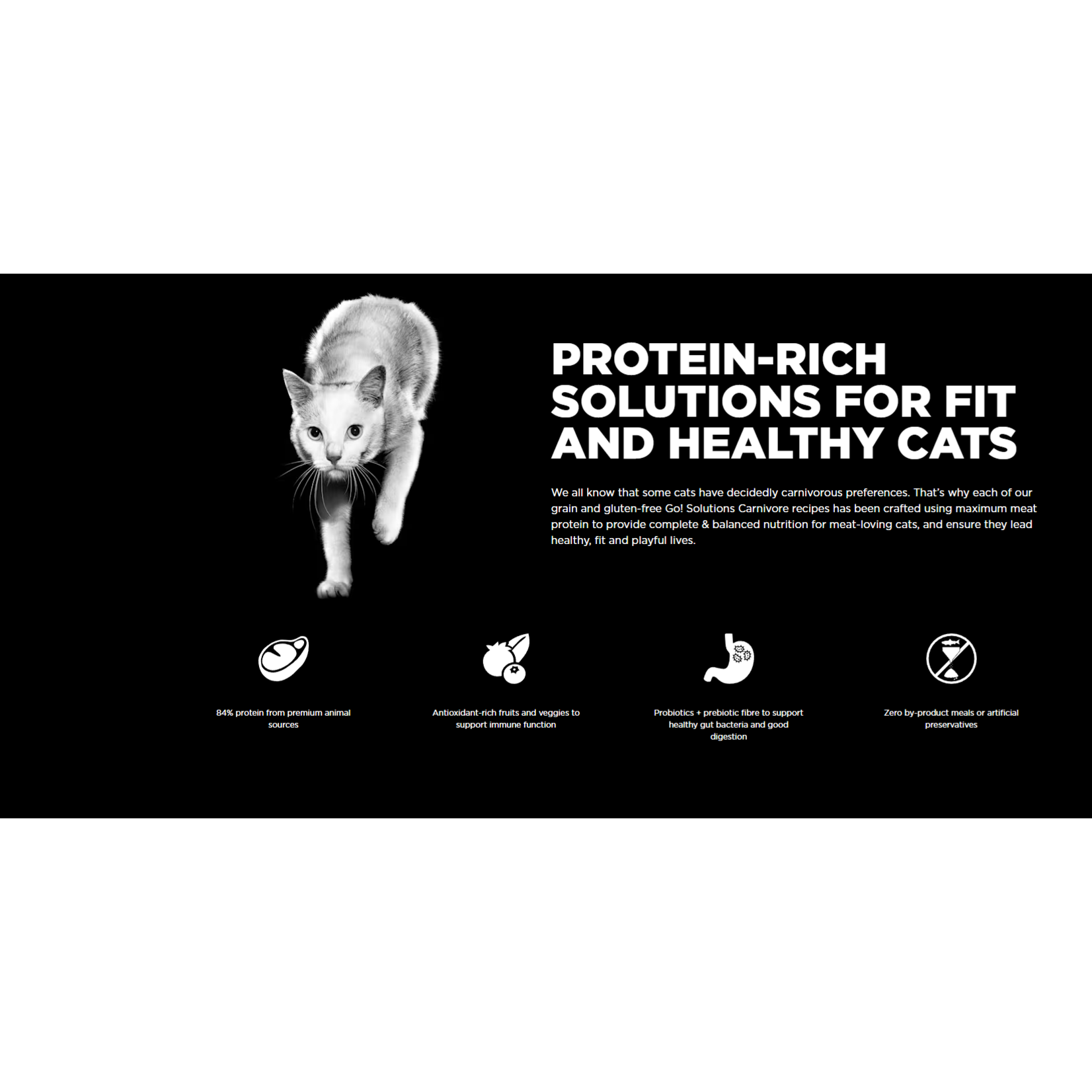 go! solutions Go! Cat carnivore GF chicken, turkey, duck
