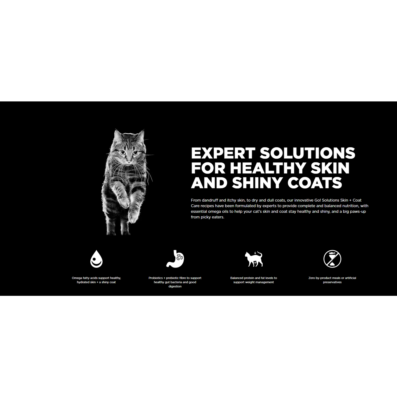 go! solutions Go! Cat Skin + Coat Care GF Salmon