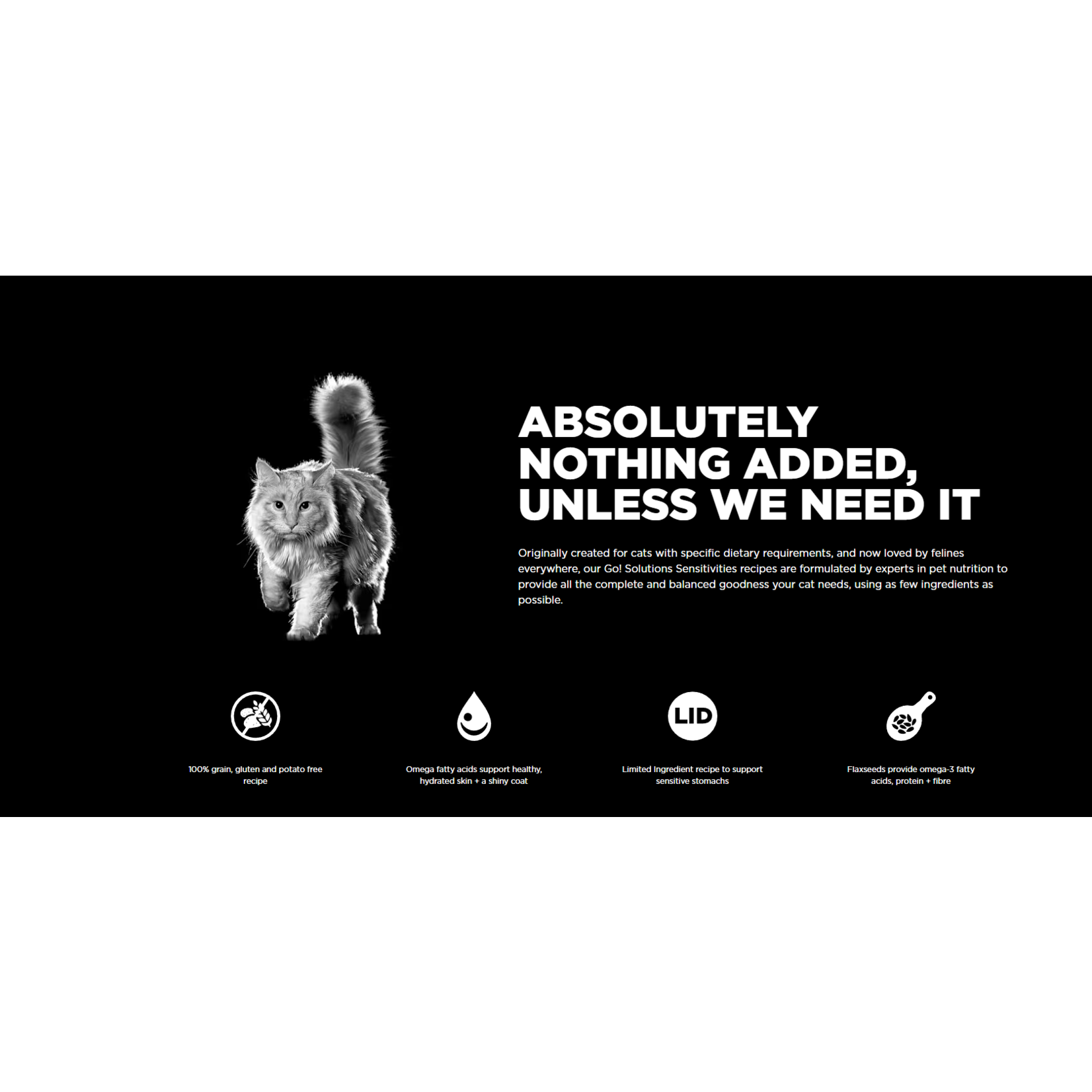 go! solutions Go! Cat Sensitivities LID GF Duck