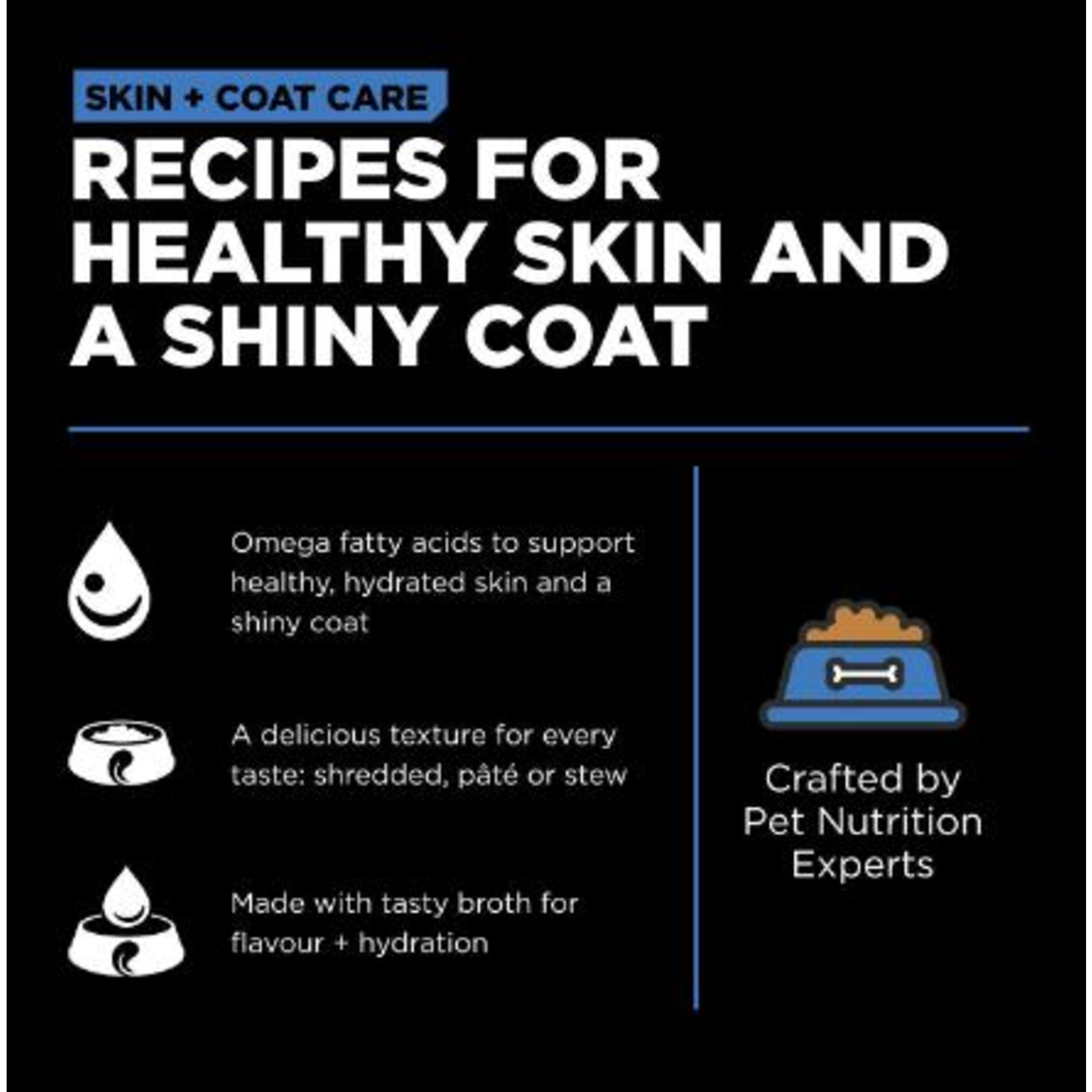 go! solutions Go! Dog Can  Skin + coat care shredded chicken recipe 354g