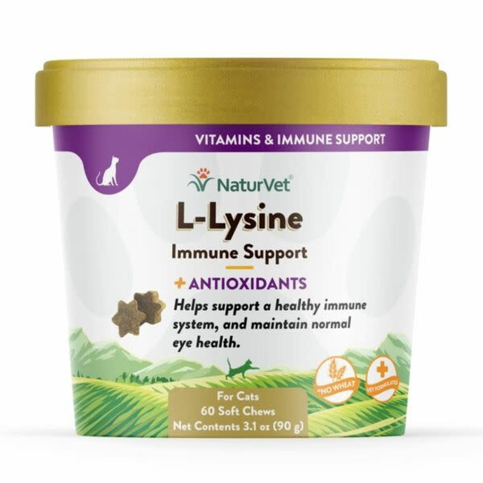 Naturvet L - Lysine Soft Chew ( cat) 60CT