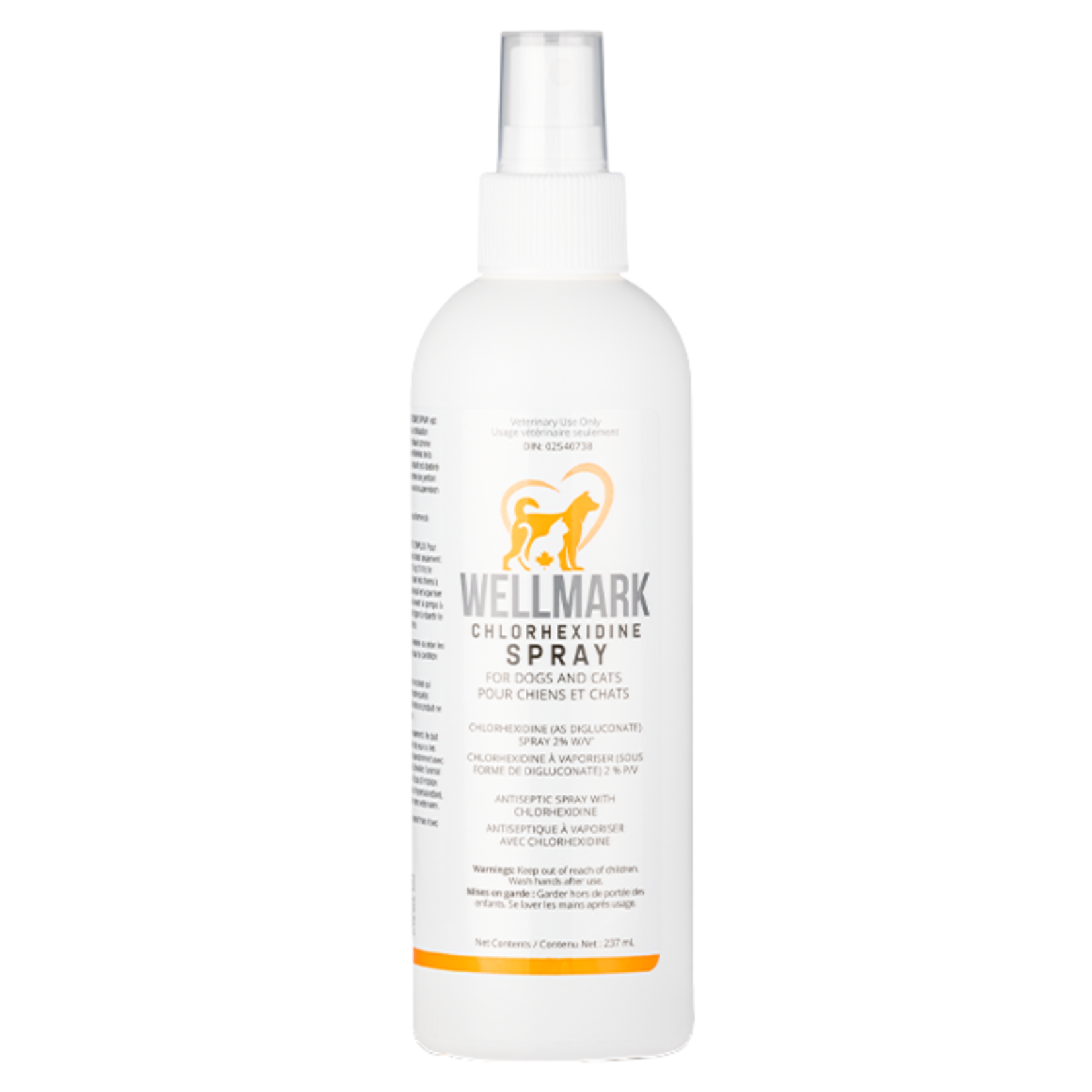 Wellmark Wellmark Chlorhexidine Spray  Dog & Cat  237ML