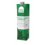 Open farm Homestead Turkey Bone Broth Dog & Cat  32OZ