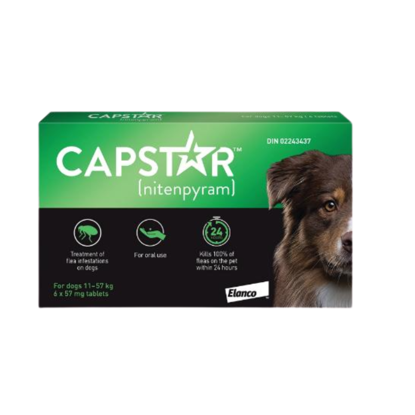 Capstar Capstar Oral Flea Tabs Medium & Large Dog Treatment 6pc