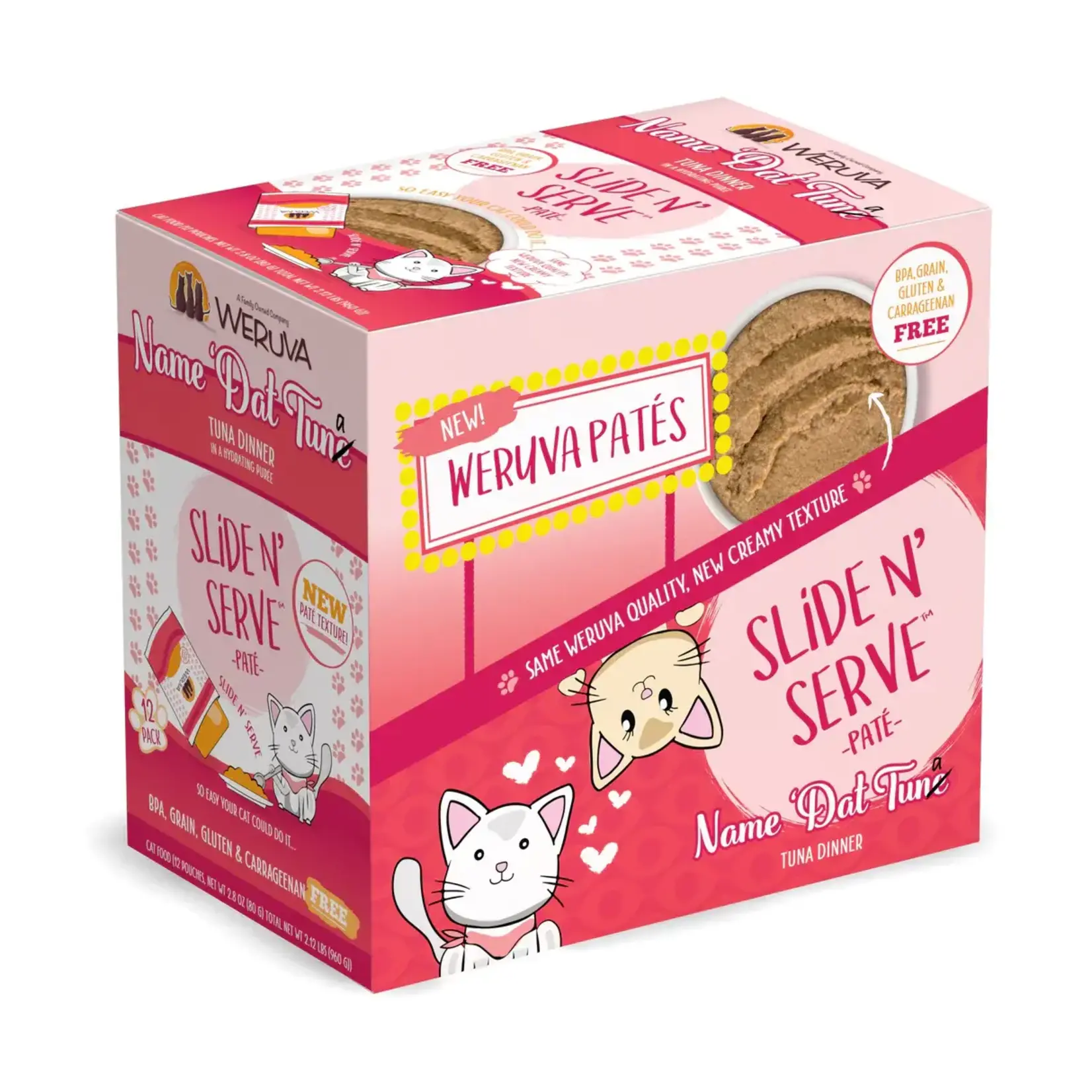Weruva Weruva Slide N Serve Name Dat Tuna Diner 12 x 2.8OZ Pouch