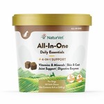 Naturvet Soft Chew All in One Daily Essentials + 4 in 1 Support  60ct