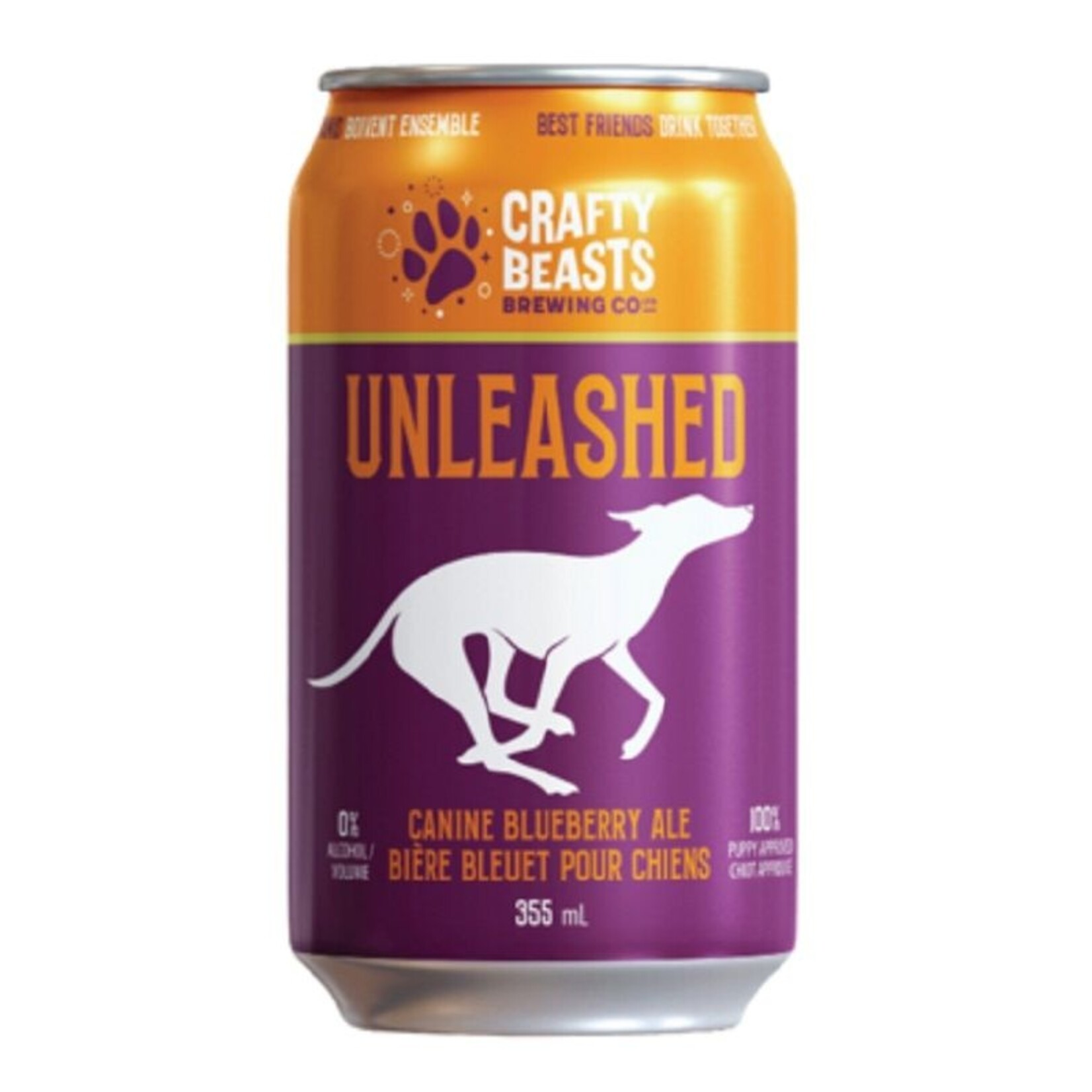 Crafty Beasts Crafty Beasts Unleashed Canine Broth Blueberry Ale 355ml